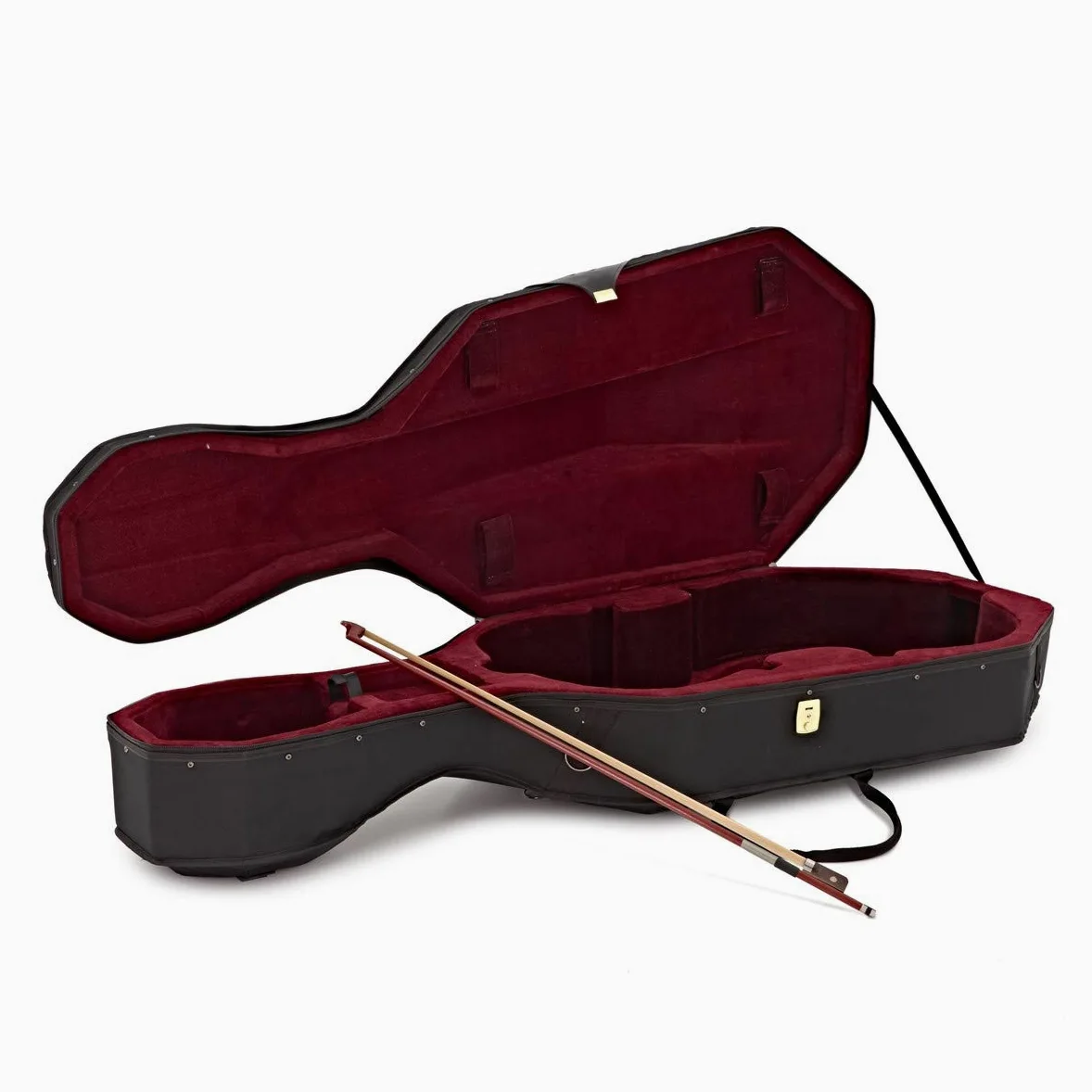 Violoncello da studio Gear4music misura 4/4 con custodia, bianco