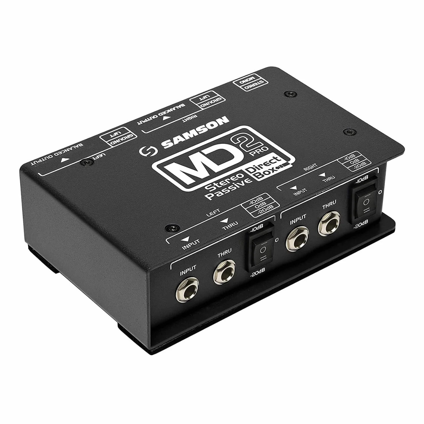 Samson - MD2PRO - D.I. Box Pro stereo - Passiva
