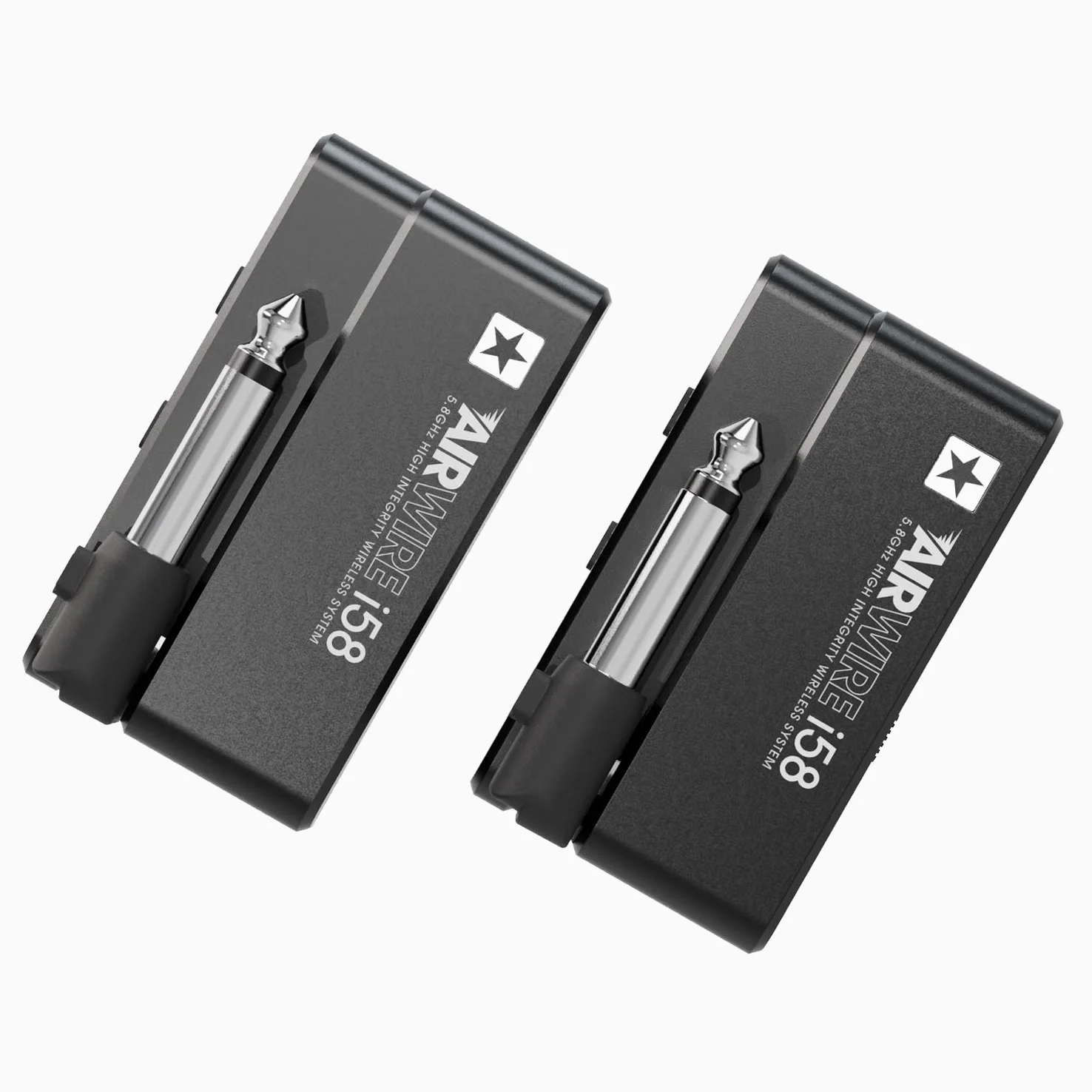 Blackstar AIRWIRE i58 - Trasmettitore wireless per chitarra di alta qualità, ricevitore wireless ricaricabile, sistema audio digitale per chitarra elettrica, basso e altri strumenti