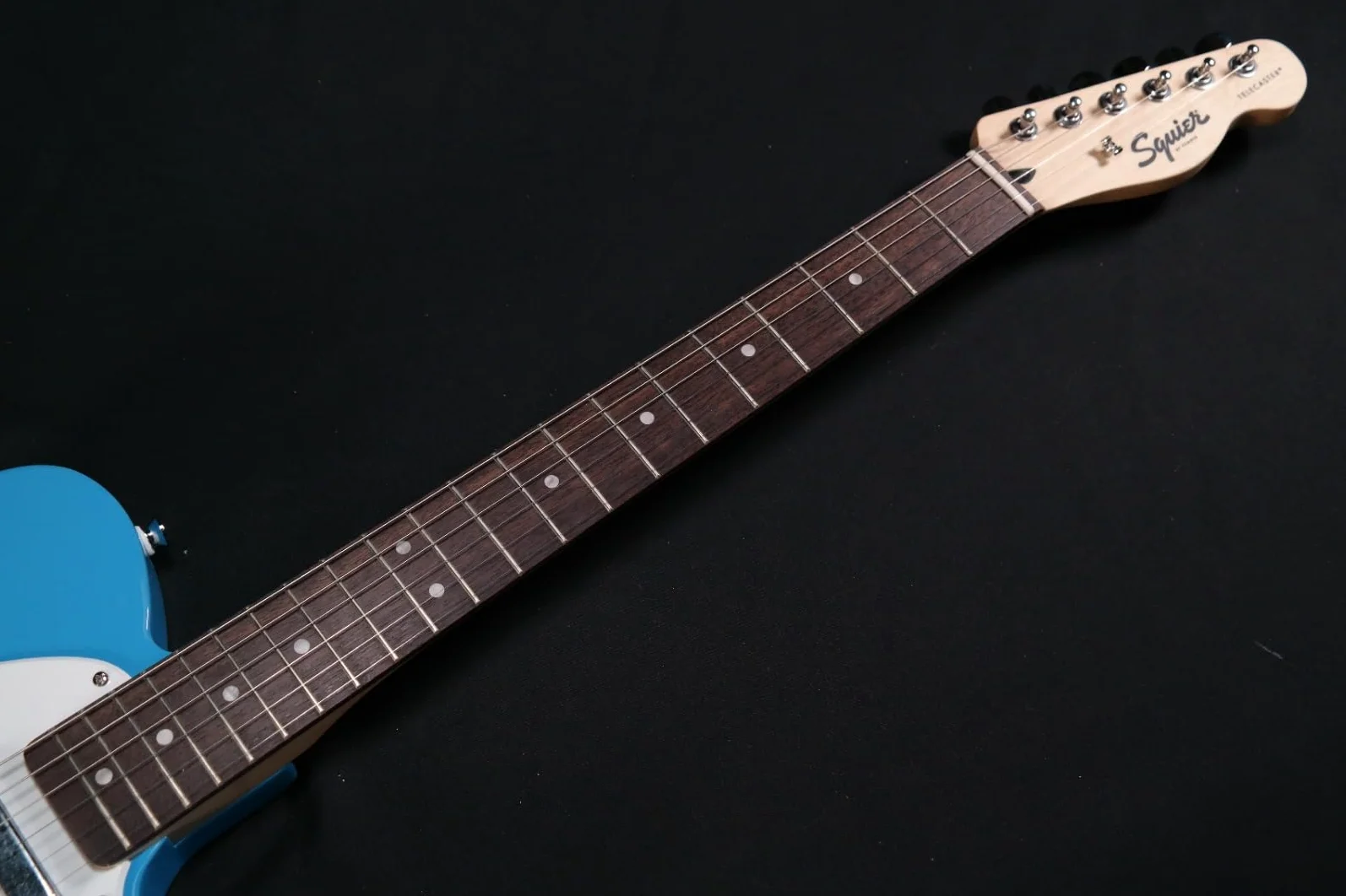 Squier Sonic Telecaster, tastiera alloro, battipenna bianco, blu California