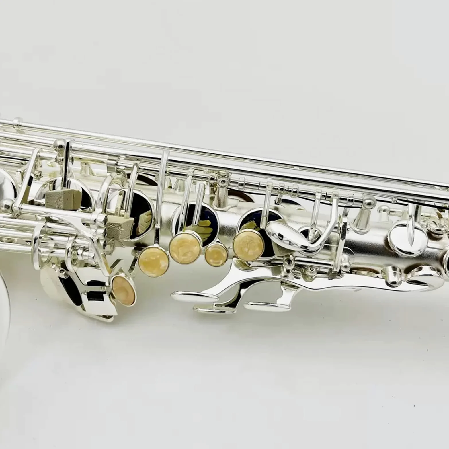 Sassofono Sassofono Contralto Professionale in Mi Bemolle Strumento Musicale Sax Contralto Argento