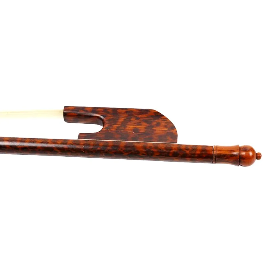 Yinfente - Archetto per violino 4/4 in legno di serpente, stile barocco, legno esterno, arco naturale, pelo di cavallo, equilibrio