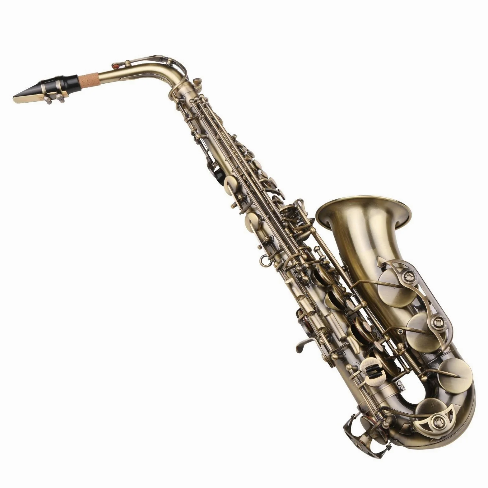 Sassofono Mi Bemolle Sassofono Contralto Ottone Laccato Oro MIB Sax Strumenti Musicali A Fiato