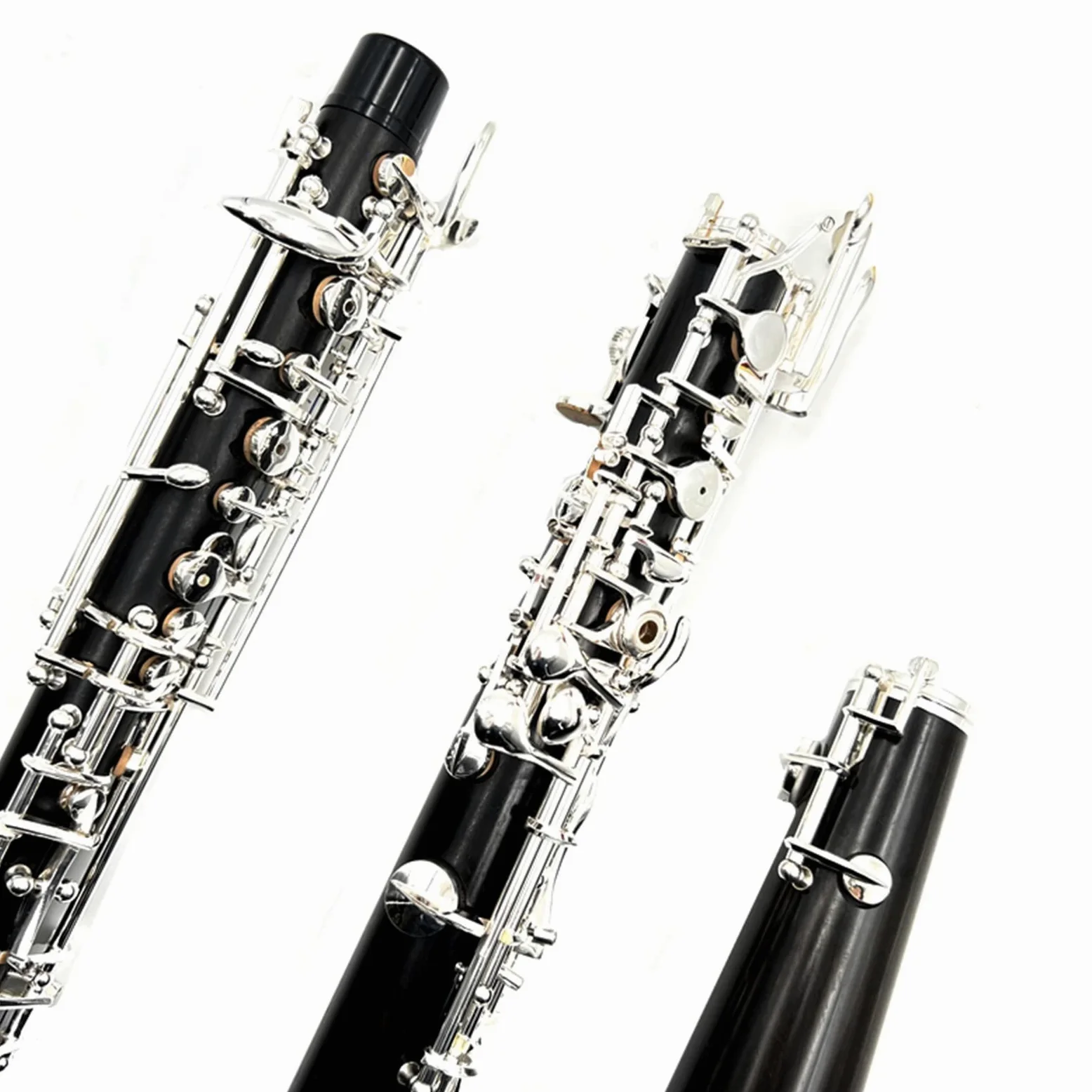 Oboe Pulsante Argentato Oboe Strumento Musicale Studente Tipo di Performance Professionale Ebano Automatico Oboe