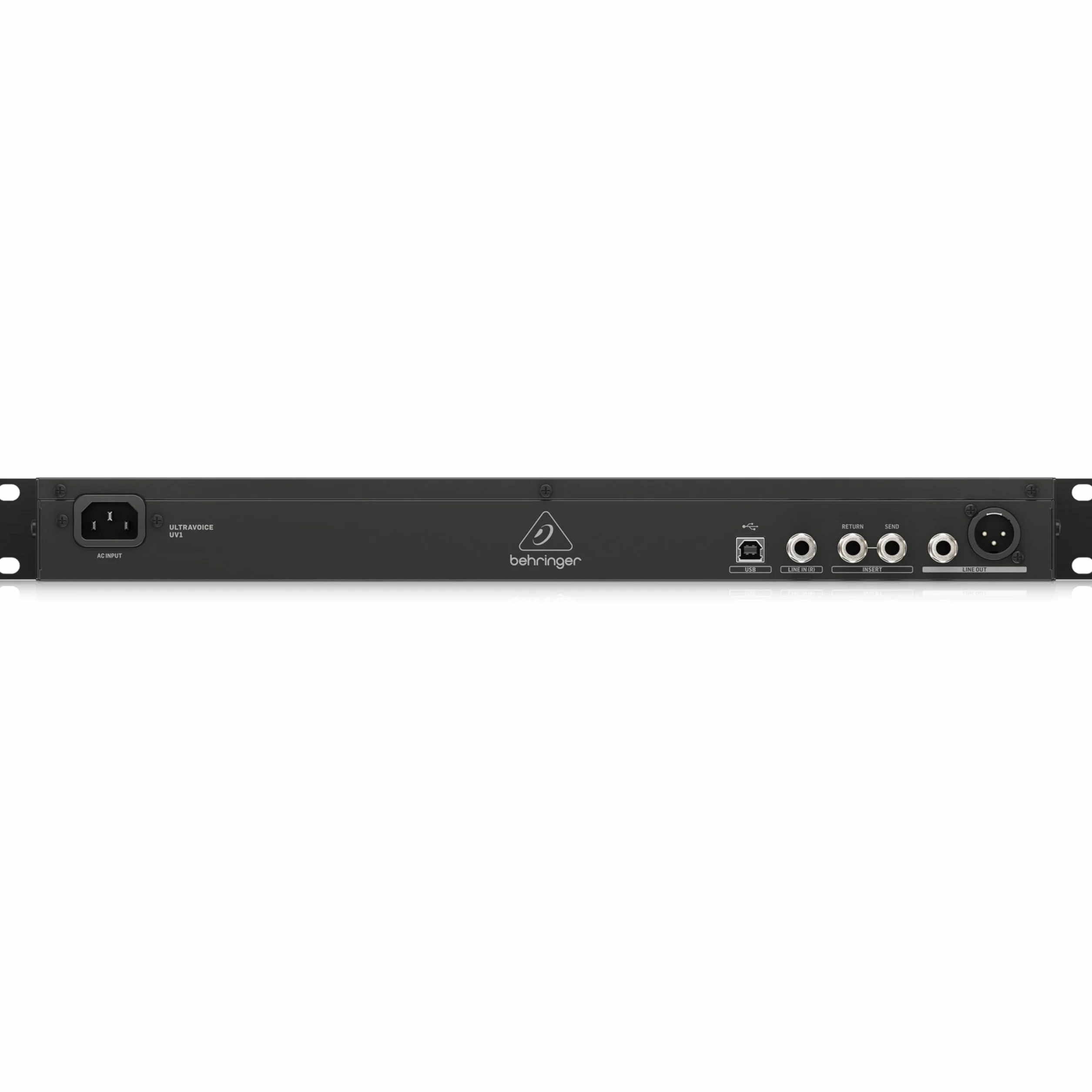 Behringer ULTRAVOICE UV1 Audiophile Mic Preamplificatore, Processore Vocale e Interfaccia Audio USB 192 kHz
