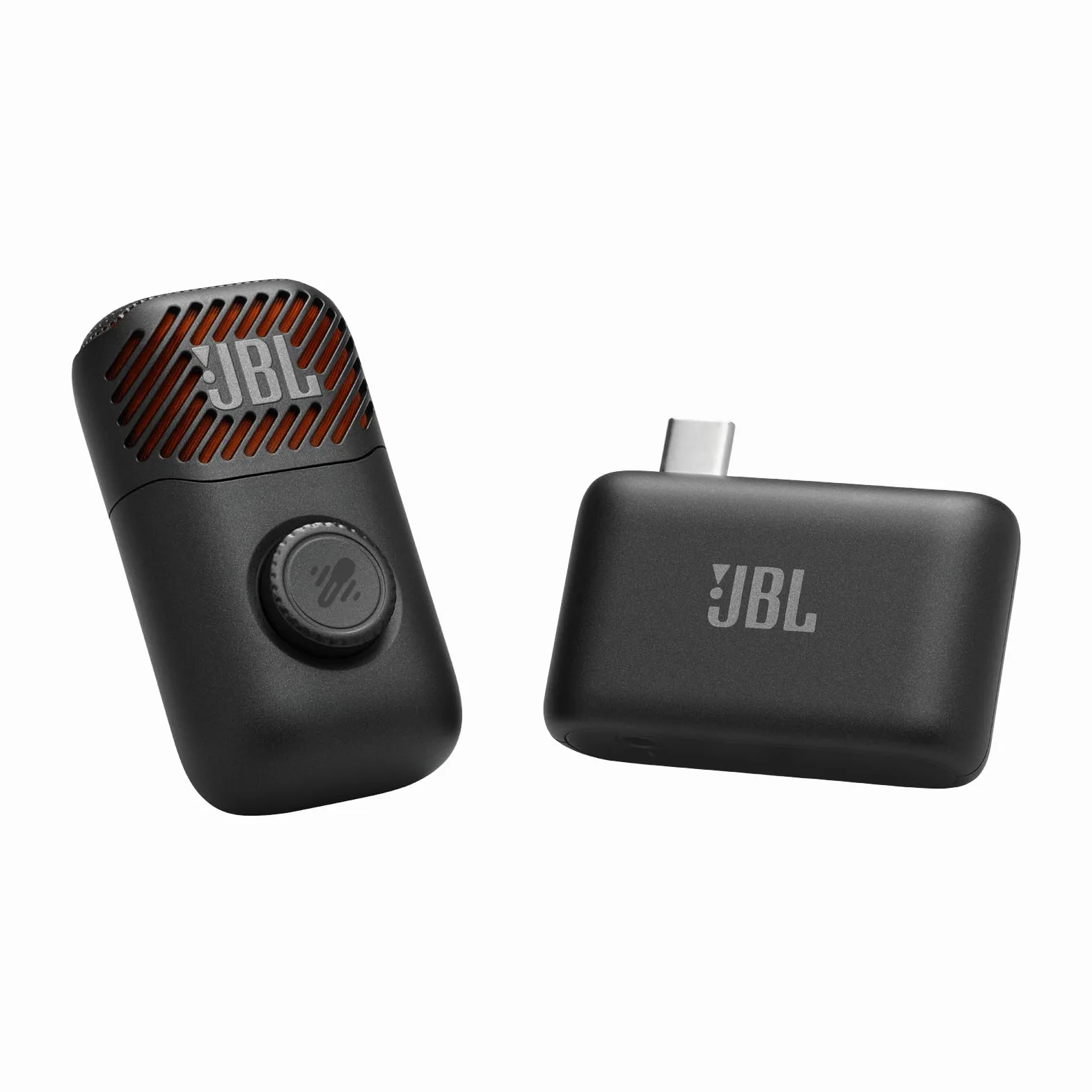 JBL Easy Sing Mic Mini, Microfono IA con Rimozione Vocale Realtime, Nero | 6 Ore di Autonomia, Impugnatura Rimovibile, Bluetooth 5.3, USB‑C, Aux, Connessione Wireless 2,4 GHz