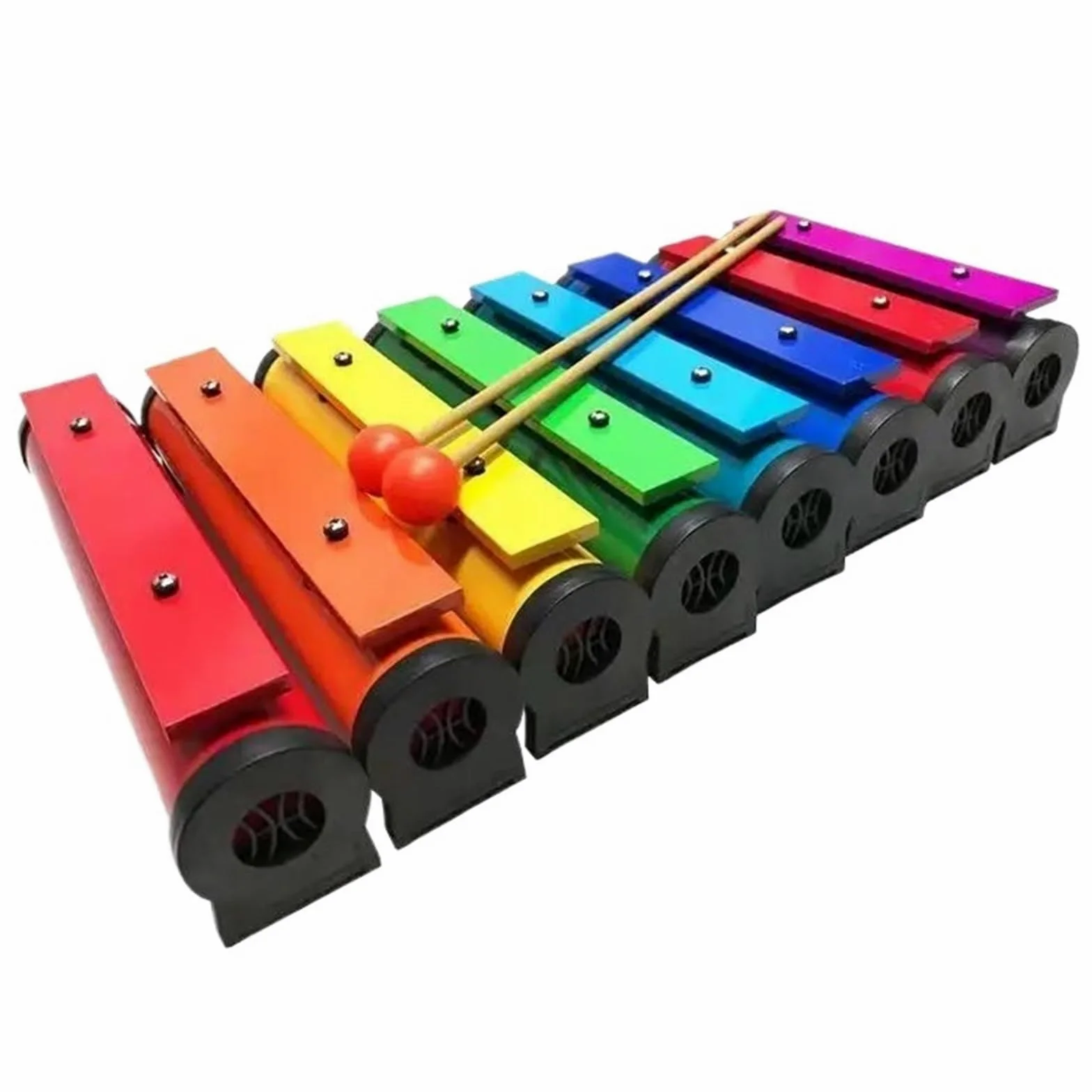 Xilofono Professionale Strumento A Percussione Xilofono Con Piastra In Alluminio A Otto Toni Per Amanti Della Musica