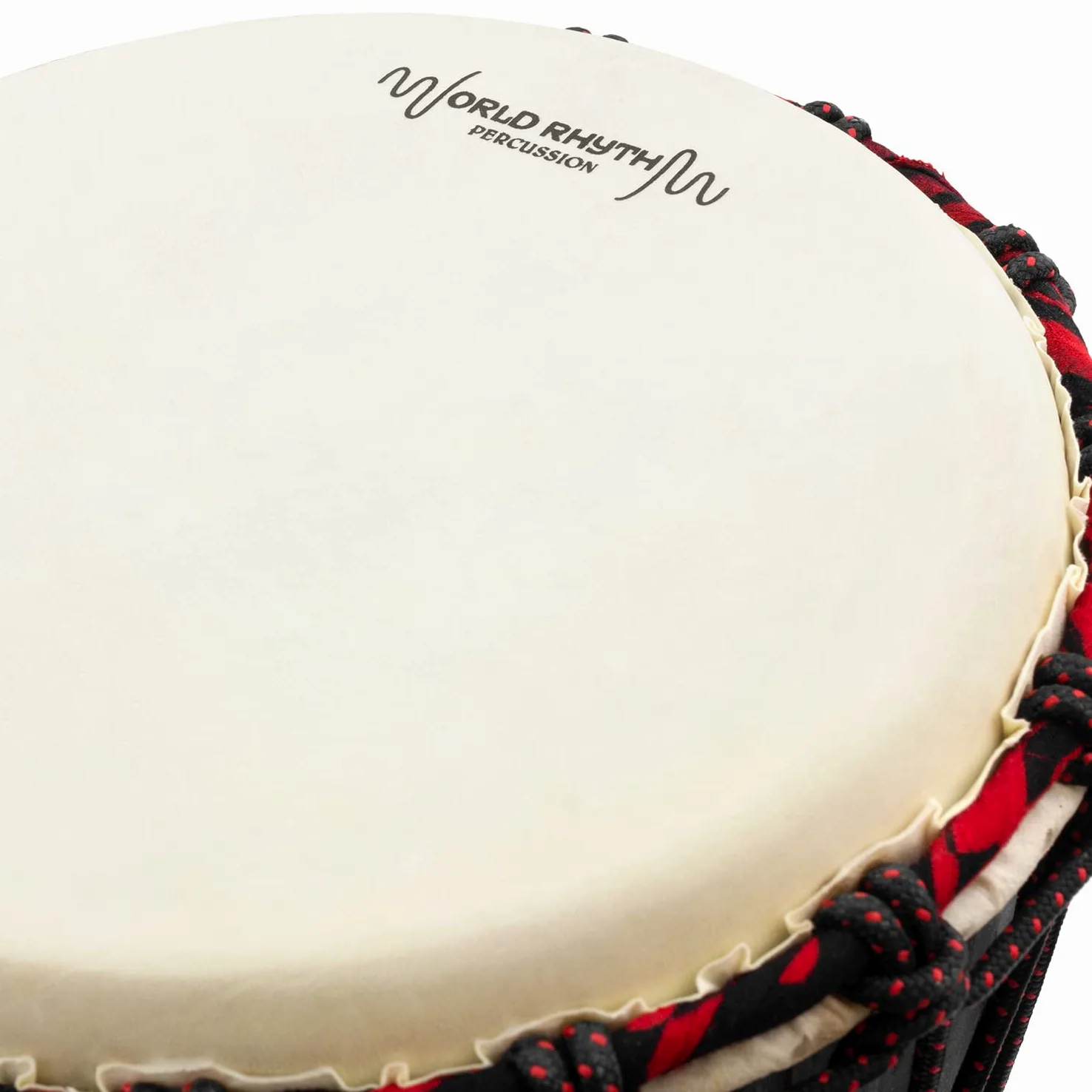 MDJ006 Tamburo Djembe da 9 pollici - Tamburo africano a mano in legno di mogano - colore nero
