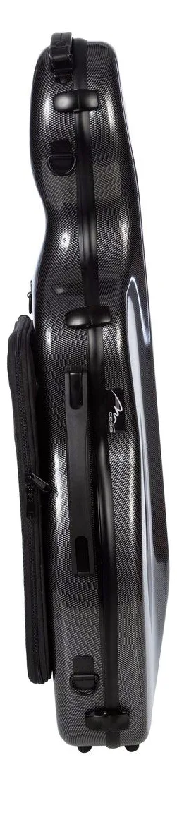Custodia per violino Fiberglass Steel Effect 4/4 point black M-Case