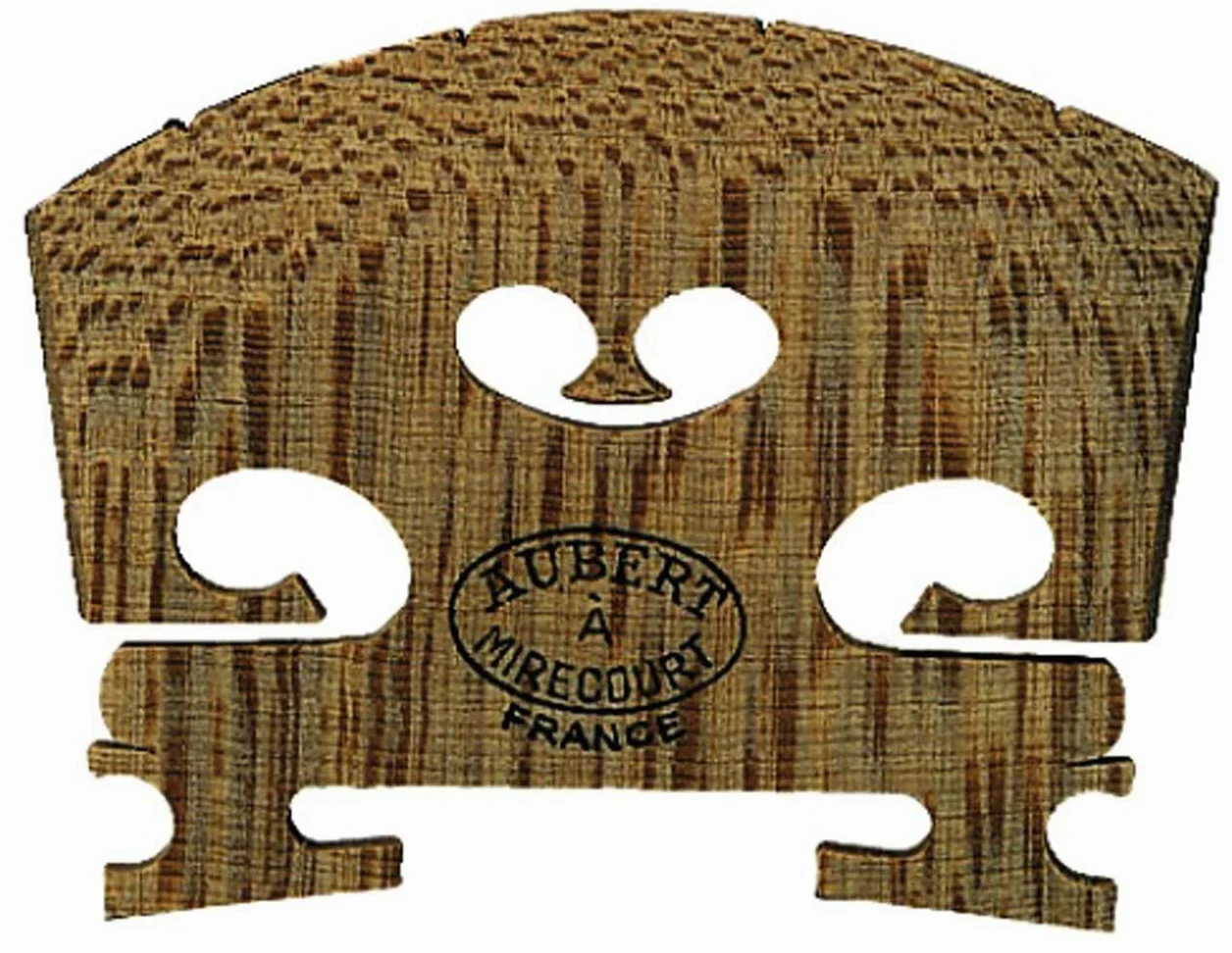 Aubert Ponticello per violino in ebano 4/4, larghezza piede 41,5 cm