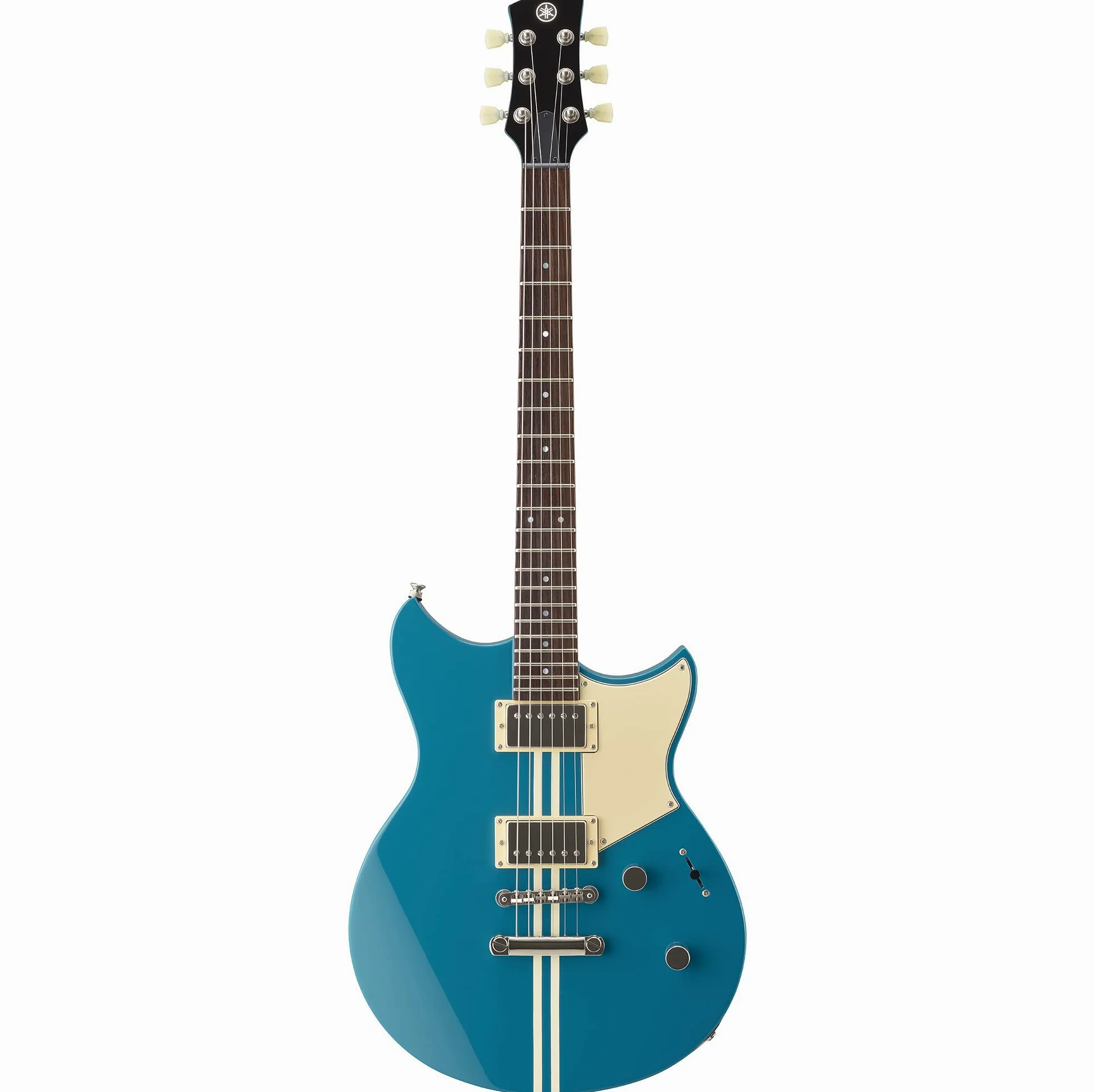 Yamaha 6 String Solid-Body Electric Guitar, Right, Swift Blue (RSE20 SWB)