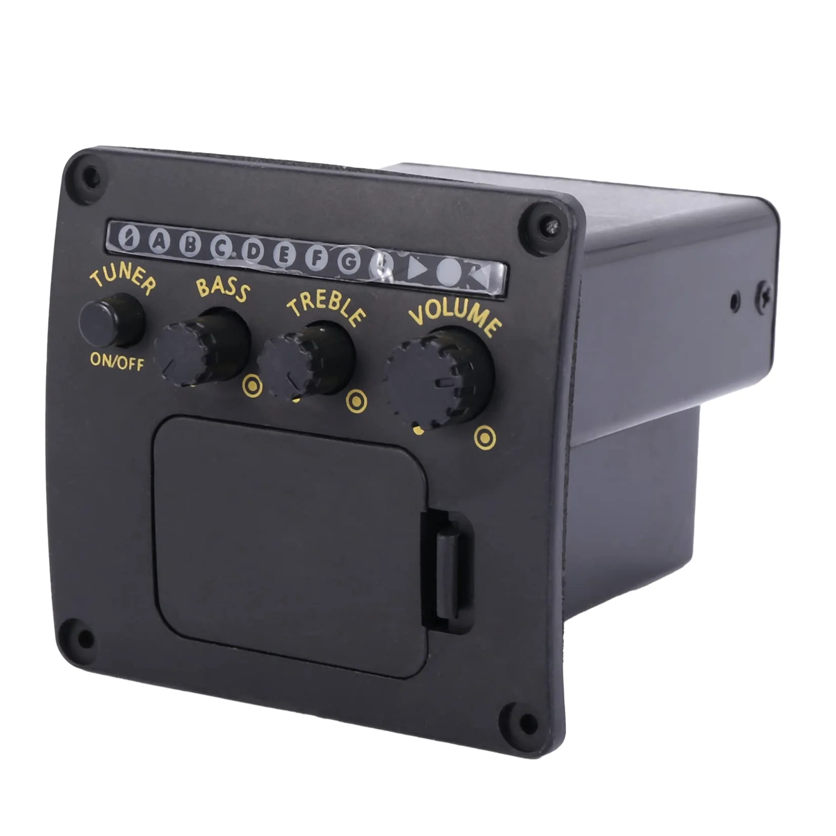 2 Bande Eq Aeq-2T Equalizzatore Chitarra Acustica Rondella Set Per Chitarra