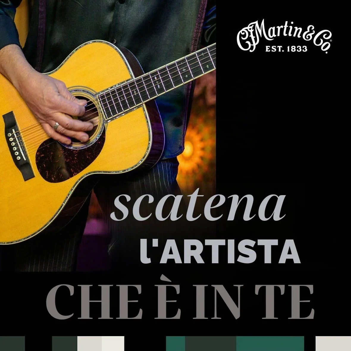 Martin Tracolla per chitarra in pelle/pelle scamosciata