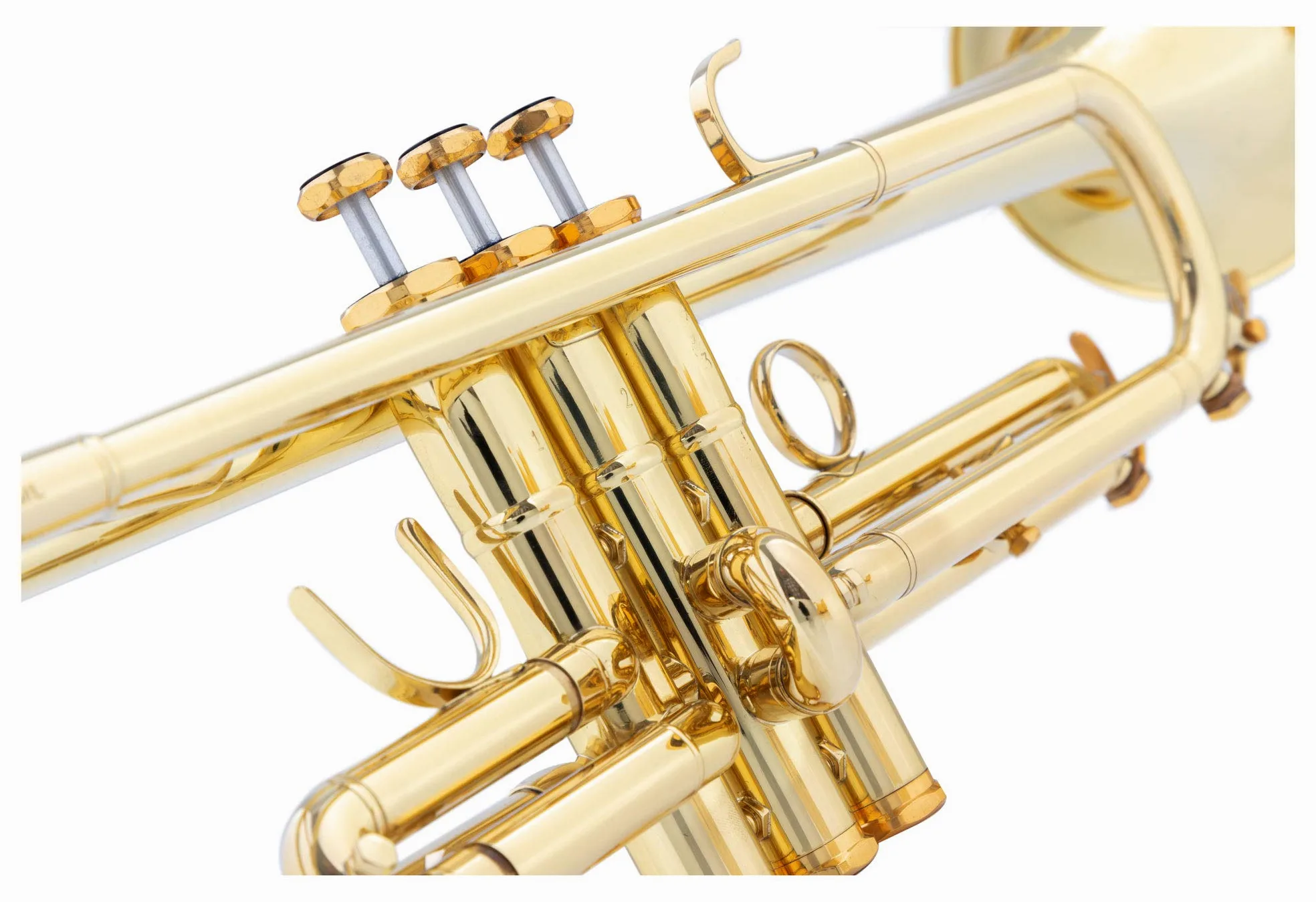 TR-18LW Tromba Bb Lightweight verniciata - Tromba in Bb con finitura trasparente - In ottone - Campana Ø: 124 mm - Valvole in acciaio inox - Foratura ML: 11,68 mm - Inclusa custodia leggera
