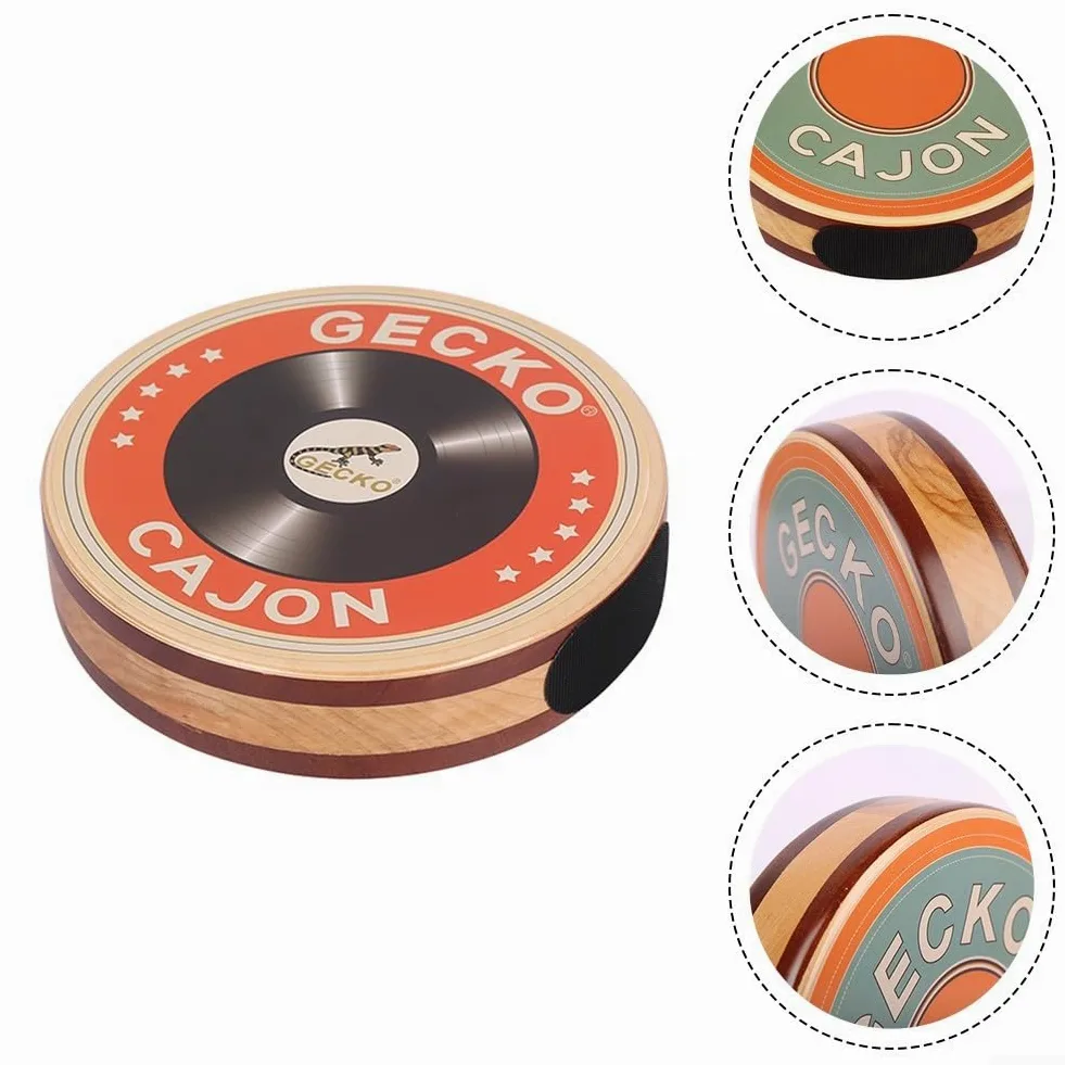 Strumento portatile a doppio scopo Goditi il meglio di entrambi i mondi con questo set Cajon e Maraca