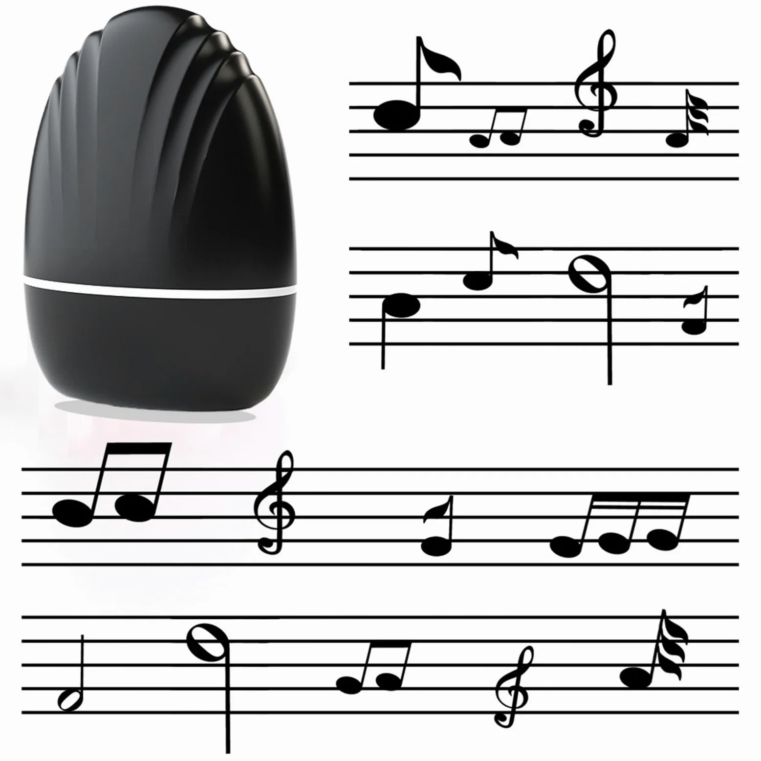 Per Pentagramma Musicale | Sigillo Portatile Per Pentagramma | A Rullo Per Notazione Musicale - Per Insegnanti Pratica Di Scrittura Elementare Apprendimento Di Frasi Lezione Di Chitarra