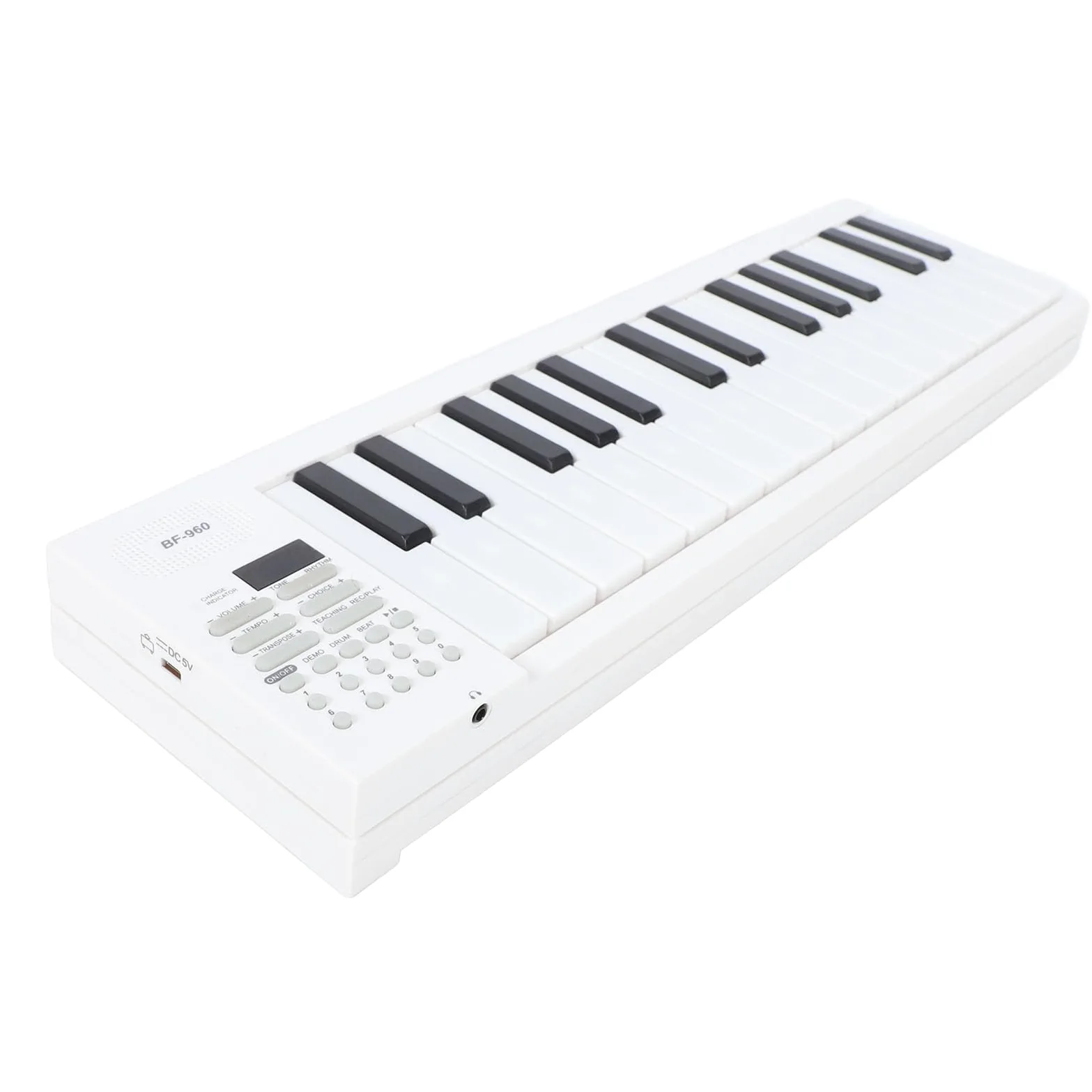 Ausla Tastiera per Pianoforte Pieghevole Portatile 61 Tastiera di Musica Elettrica Chiave con Viaggio Portatile Sustain Pedal Midi, Ideale per Tutti i Musicisti, Principianti, Studenti,
