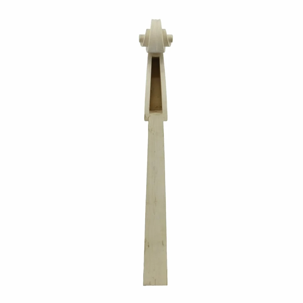 Manico verticale per contrabbasso 3/4, in legno d'acero, per riparazioni fai da te, ideale per strumenti di qualità, progetti, contrabbassi, sostituzione non porosa non finita (3/4)