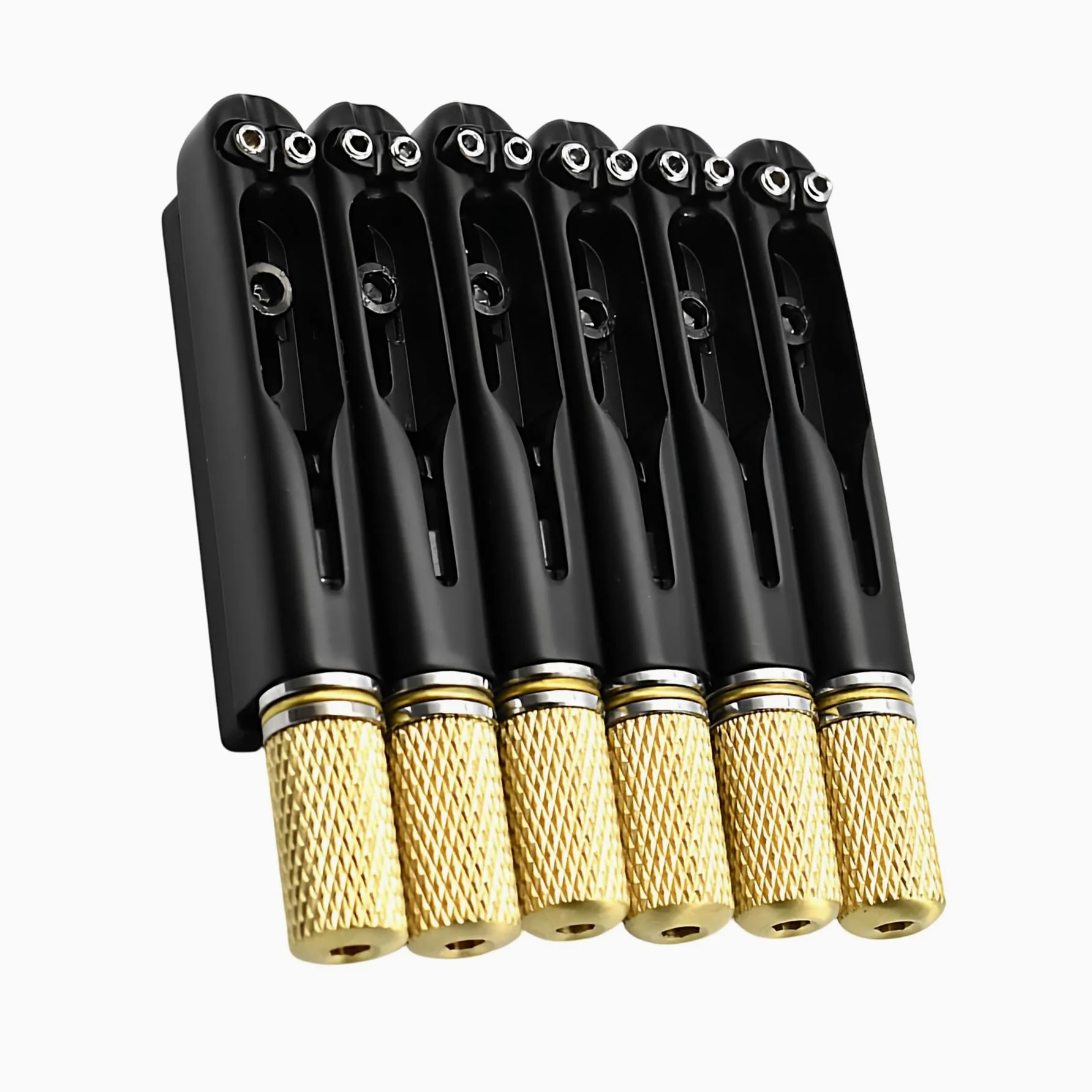 Set Di Strumenti Per Chitarra Elettrica A 6 Corde Senza Testa Bk | Ponte per chitarra