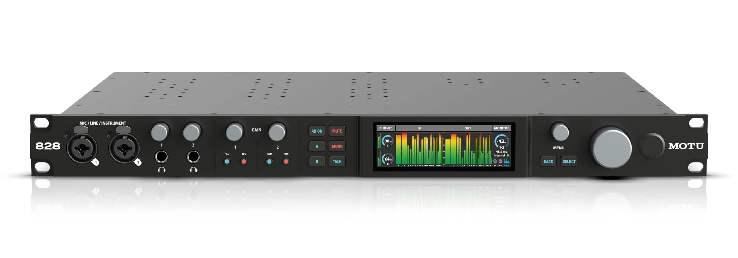 MOTU 828 (2024) 28 x 32 USB 3.1 Audiointerface - Interfaccia audio USB