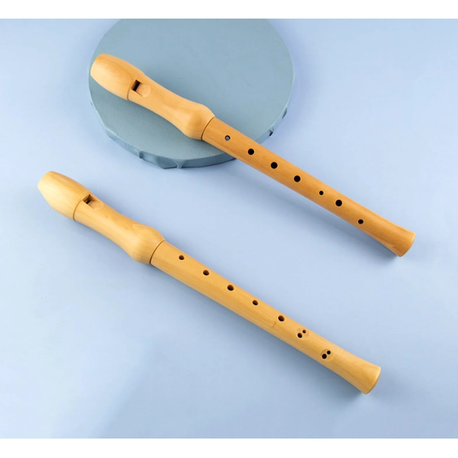 Flauto Dolce Strumenti Musicali Flauto Dolce Soprano Tedesco/inglese A 8 Fori Tutto In Legno