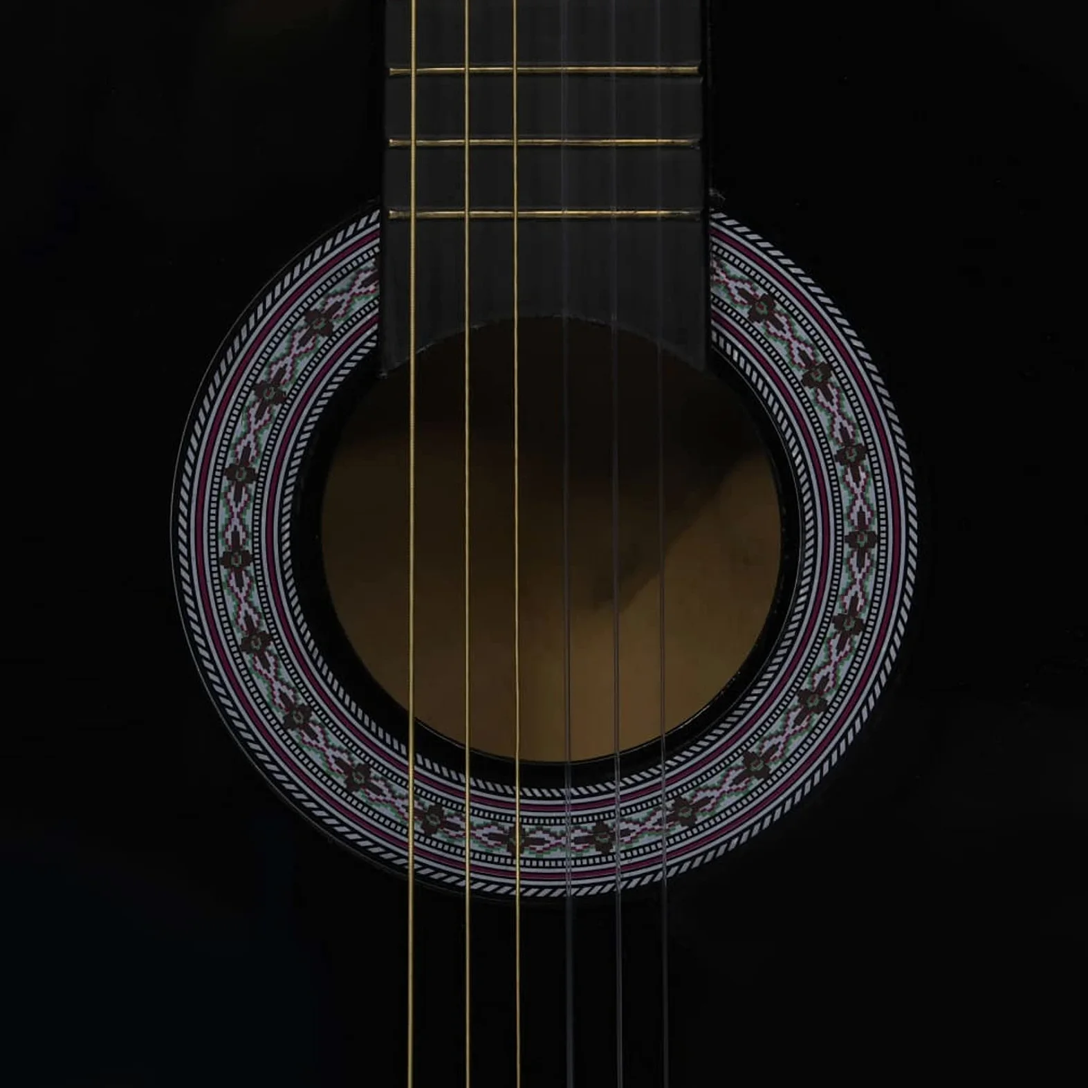 Chitarra Classica per Principianti e Bambini Nera 3/4 36",Arte e Svago,Hobby e Arti Creative,Strumenti Musicali,Strumenti a Corda,Chitarre-70118