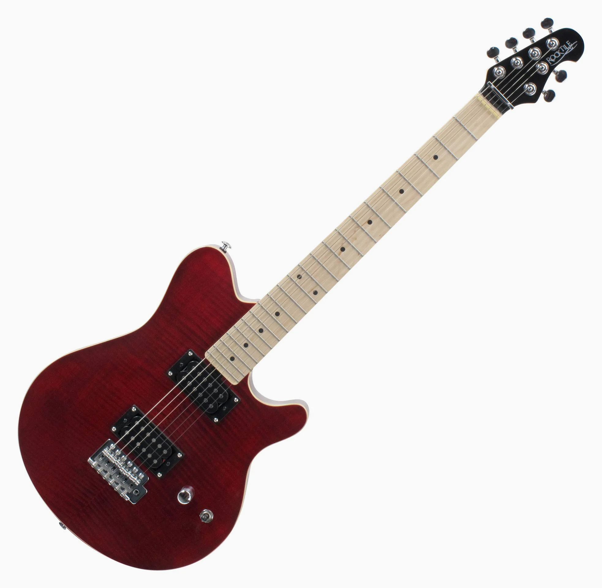 Rocktile Pro MM150-TR Chitarra Elettrica Transparent Red