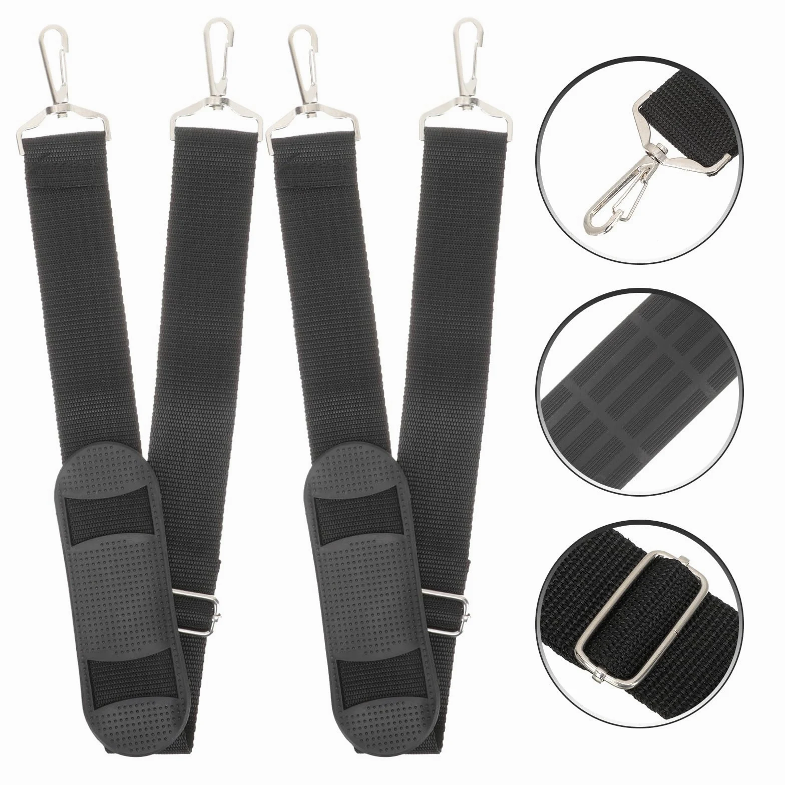 Tracolla Regolabile per Custodia Violino 2 Pezzi, Cinghia Imbottita Antiscivolo per Borsa Portastrumenti, Accessorio da Viaggio per Ridurre Pressione su Spalle e Schiena