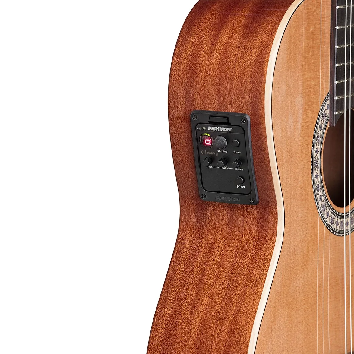 Toledo Julia 44CG CTE - Chitarra classica elettrificata cutaway