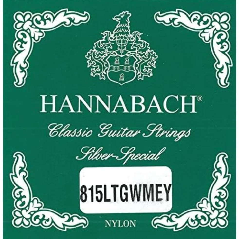 Hannabach corde per chitarra classica Serie 815 Low Tension Silver Special Edizione Speciale RMEY - Set - 815LTGWMEY