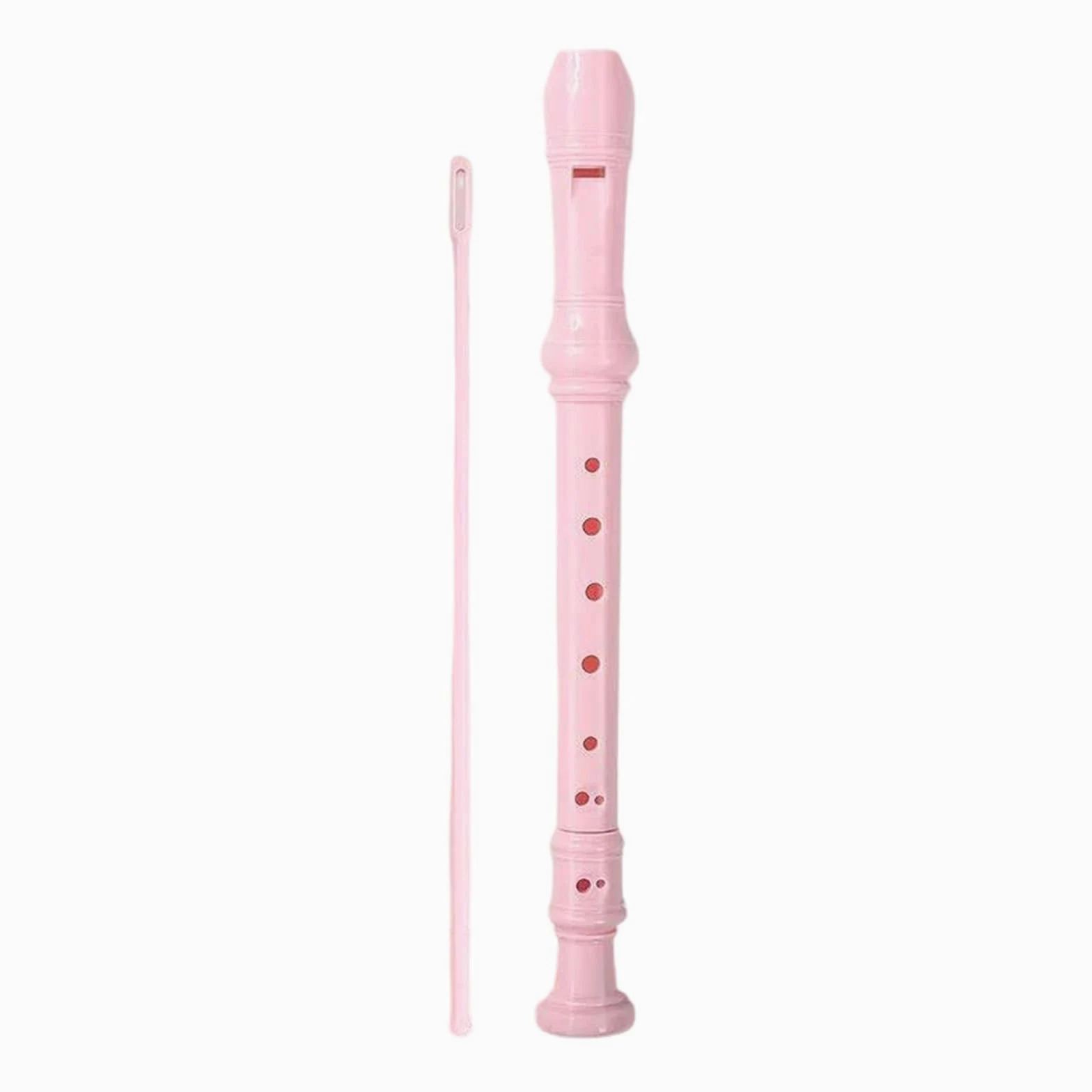 Flauto Dolce Strumenti Musicali Registratore Professionale A 6/8 Fori ABS Portatile Staccabile