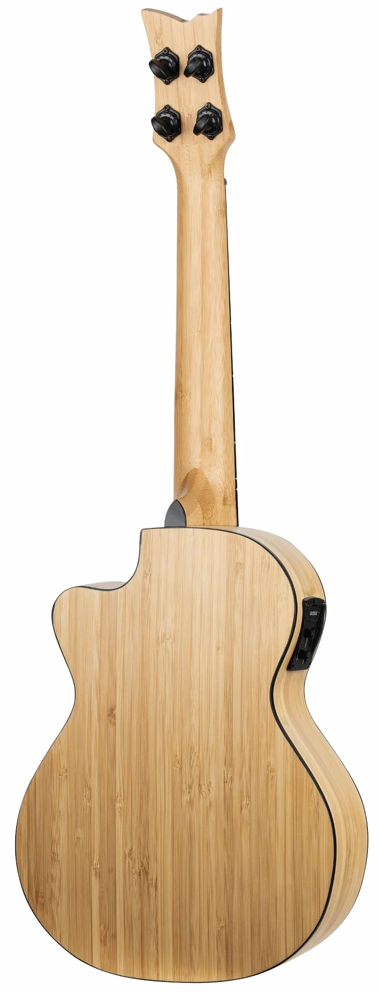 Ortega Guitars Ukulele Tenore Elettro-Acustico – Bamboo Series – Gig Bag Inclusa – Bamboo, Natural (RUNAB-TE)