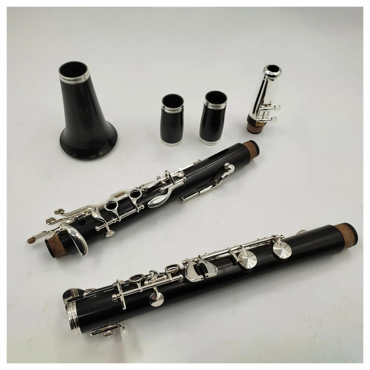 Clarinetto Con Corpo In Legno Di Ebano Tono G A 18 Tasti Con Custodia E Accessori Clarinetto per Principianti