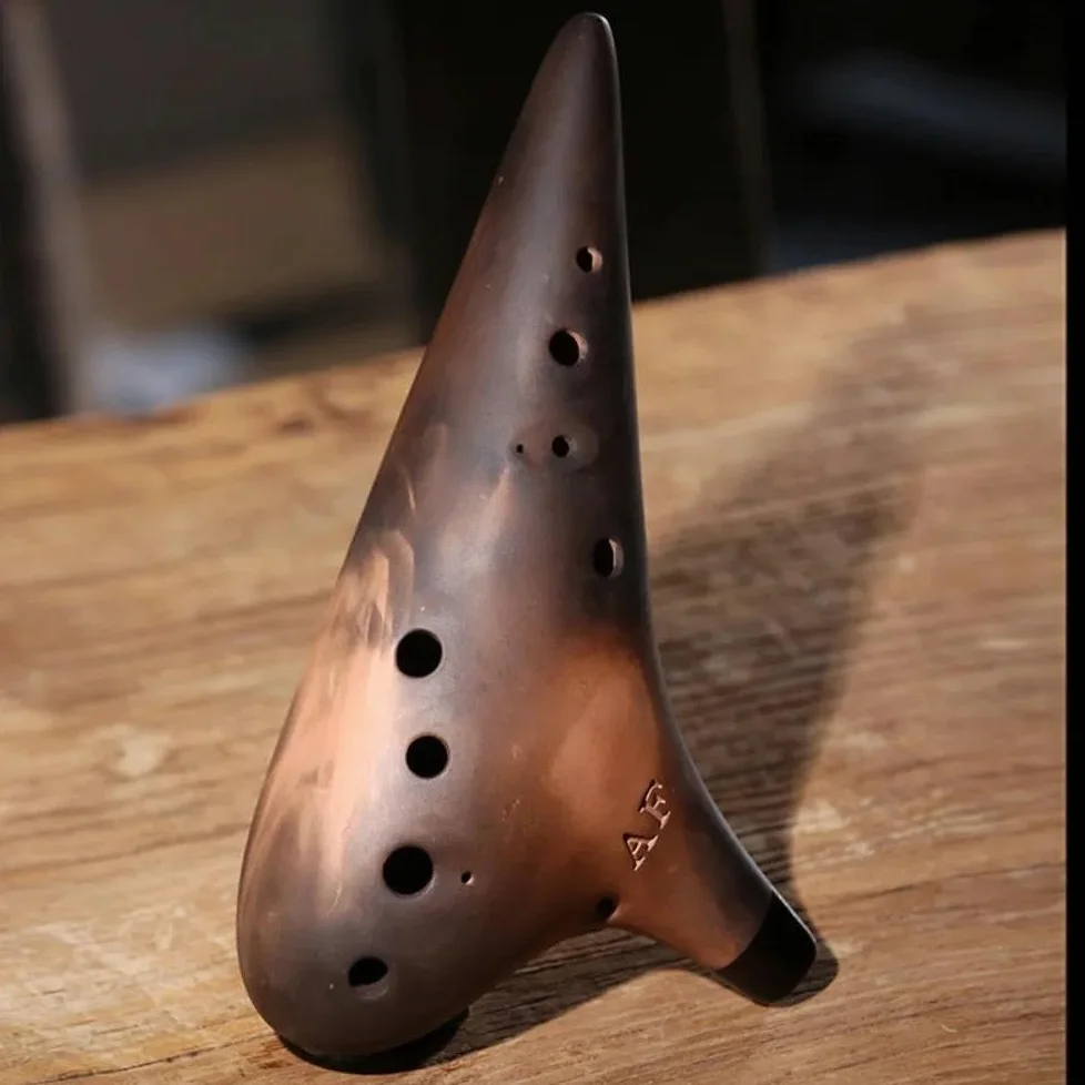 strumento ocarina Ocarina in ceramica 12 fori Bass C Ocarina Accessori per strumenti professionali Strumento Ocarina of Time