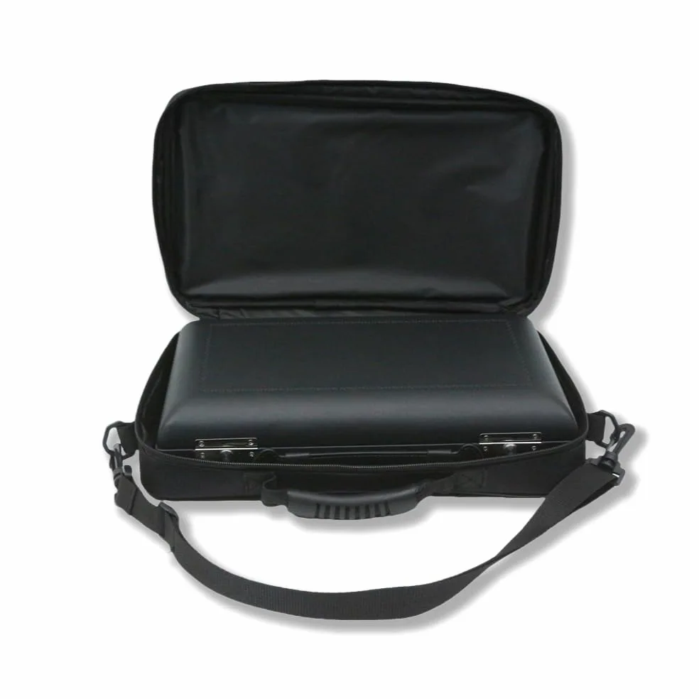 Yinfente Oboe professionale in palissandro placcato argento chiave C sinistra F risonanza semiautomatica strumento a fiato con ance per oboe e guanti, custodia in pelle + borsa per il trasporto e