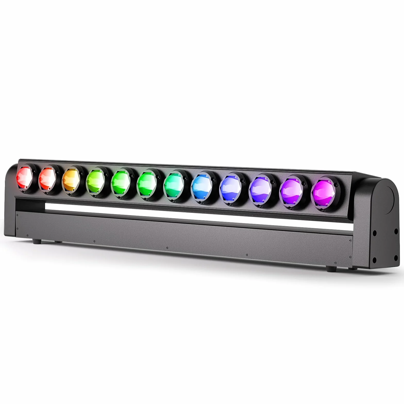 12x20W RGBW LED Teste Mobili Fascio Luce Wallwasher, d-mx512 (7/11/55CH)/Controllo Sonoro-Attivo Asse Y 180° Luce Barra Professionale per Palcoscenico Discoteca Partito Concerto