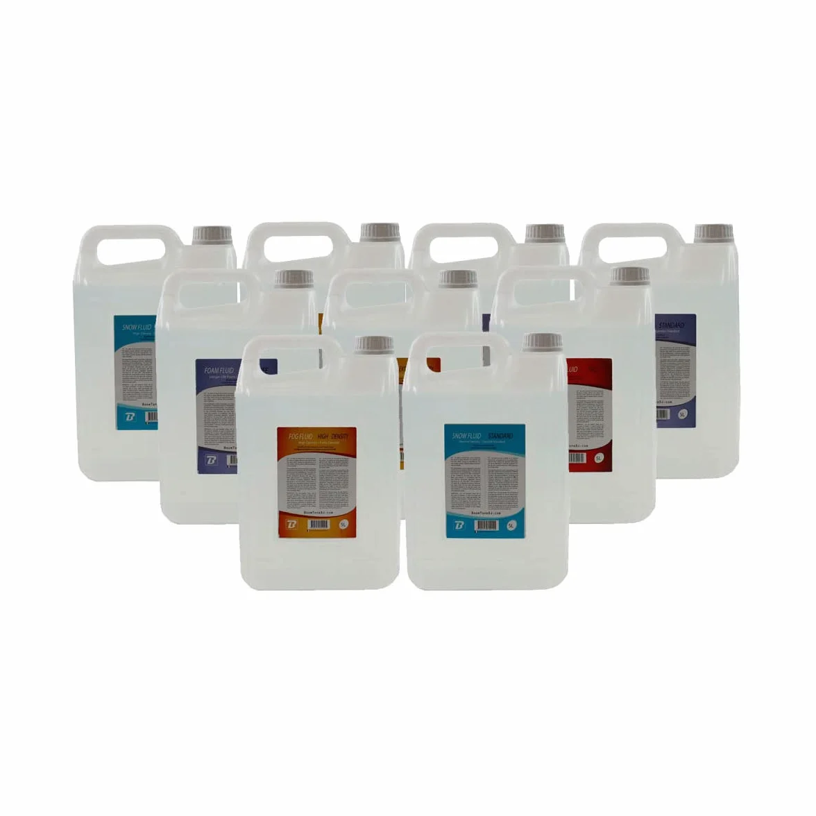 BoomToneDJ Foam Fluid Standard 5L Liquide pour Machine à Mousse