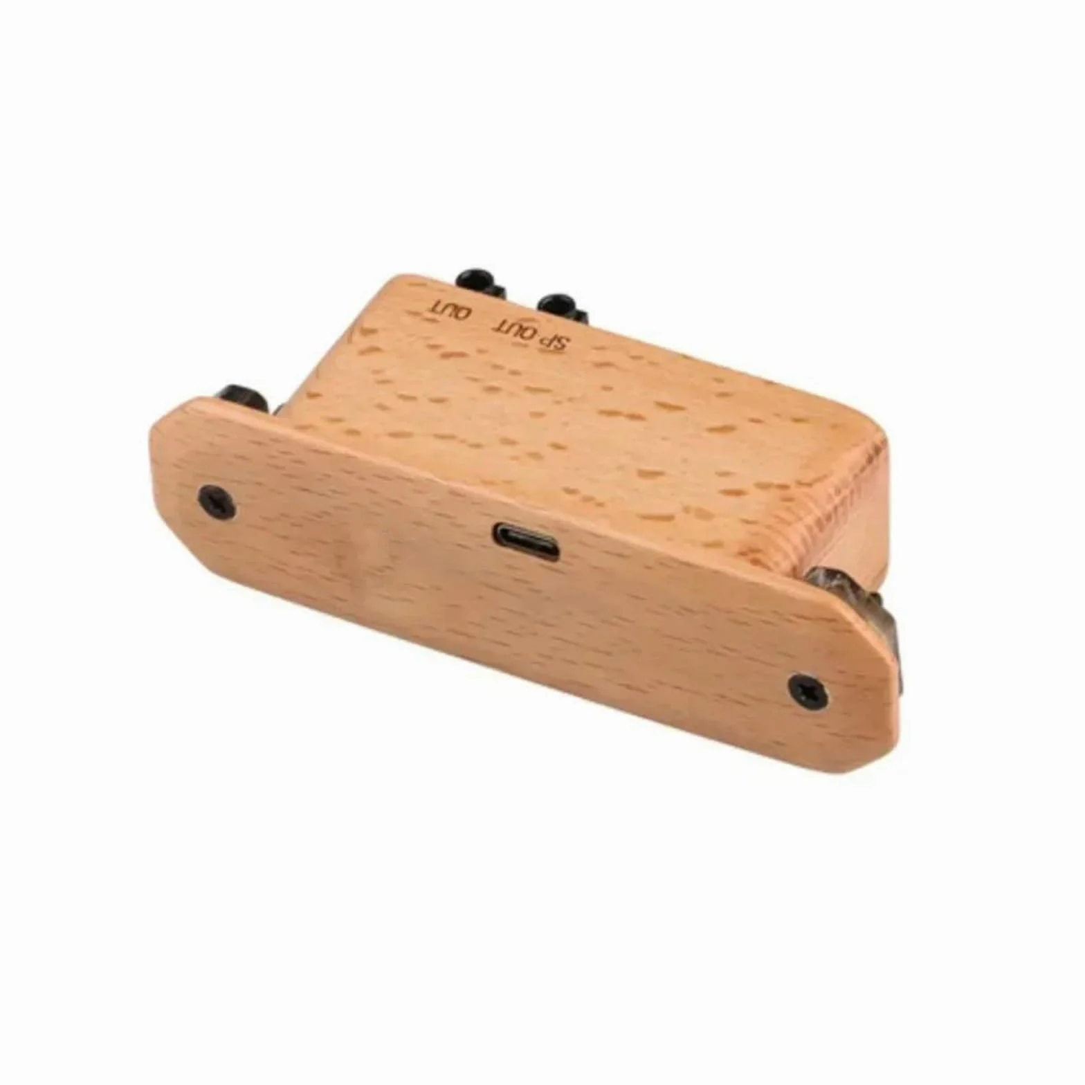 Pickup Per Chitarra Acustica Con Risonanza E Effetti Di Ritardo Di Riverbero FR6 Soundhole Clip-on Parti Di Pickup Ricaricabili