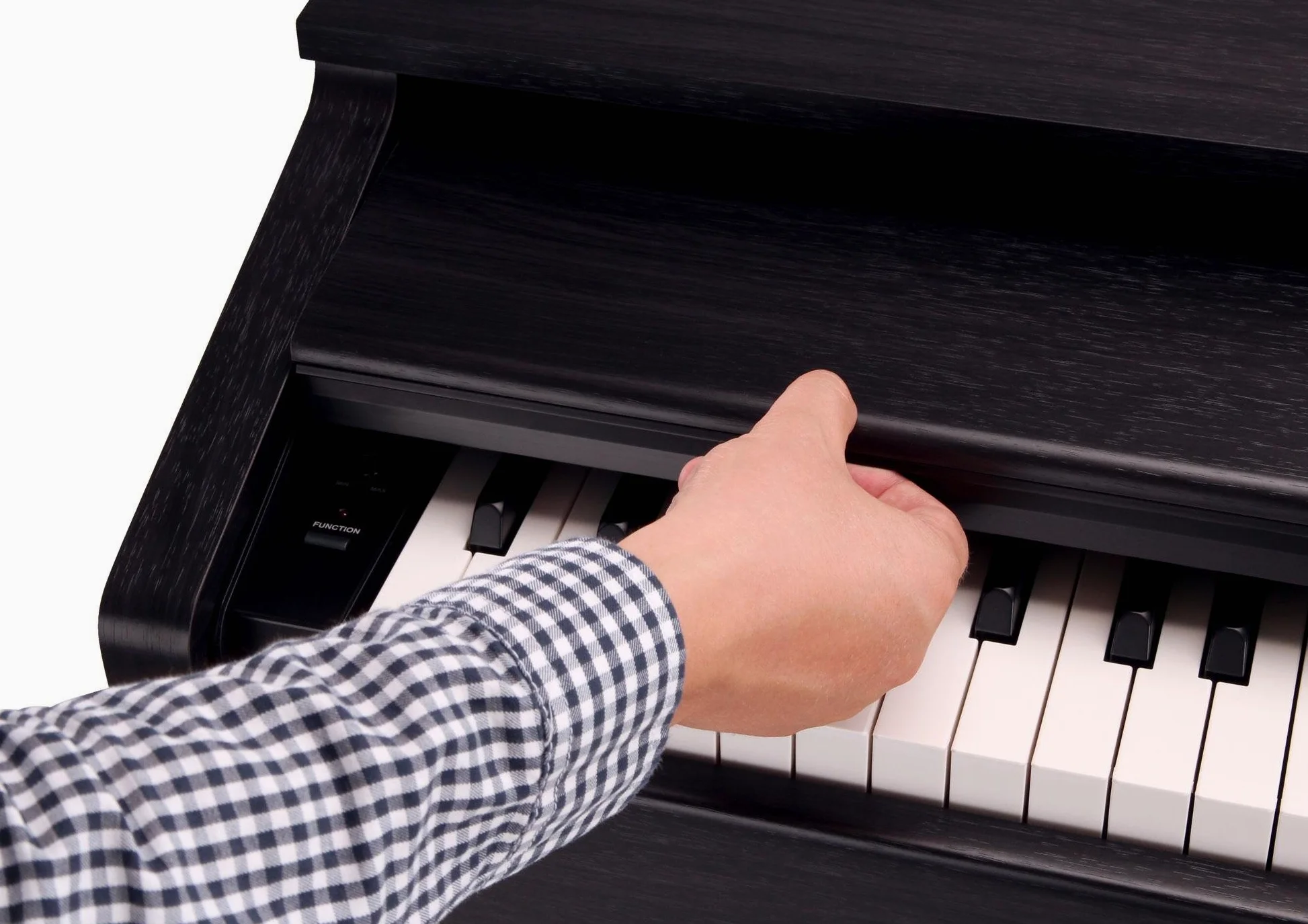 Classic Cantabile DP-210 RH E-Piano Palissandro, Polifonia a 64 voci | Tastiera HA-88-S500 con 88 tasti a meccanica a martelletti, Soft, Medio, Hard, 1 brano demo interno, 26 suoni WMA, 2 x cuffie