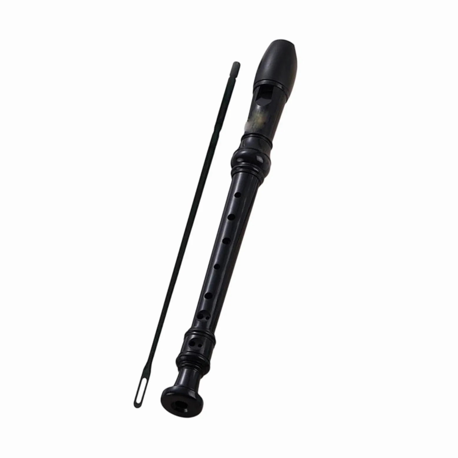 Flauto Dolce Professionale Flauto Dolce A 8 Fori (diteggiatura Inglese) Nero Lucido