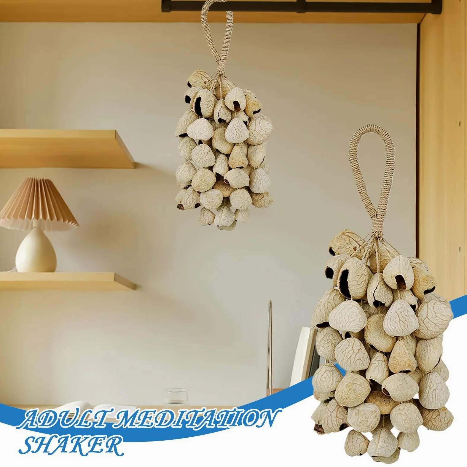 Strumenti per la Sonora Decorazione Rustica Interattiva Fatto a Mano | Sonagli Giocattoli Musicali Percussioni A Mano Per Relax in Casa Giardino e Esterni per Adulti Bambini Compleanno e Vacanze
