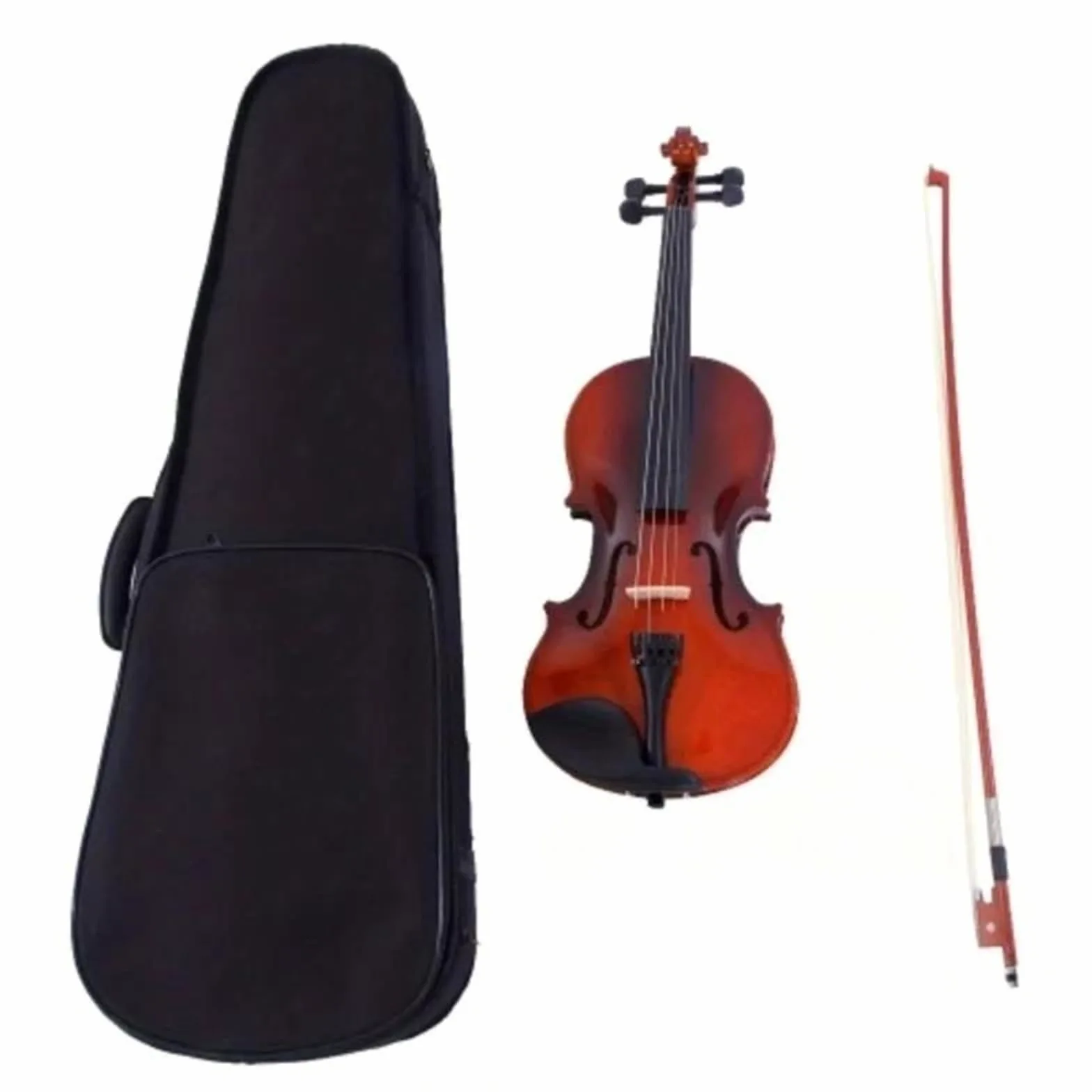 Violini Professionali Set Di Violino Acustico In Legno Massello Con Custodia Portatile E Archetto Adatto A Musicisti Tutti I Livelli Abilità