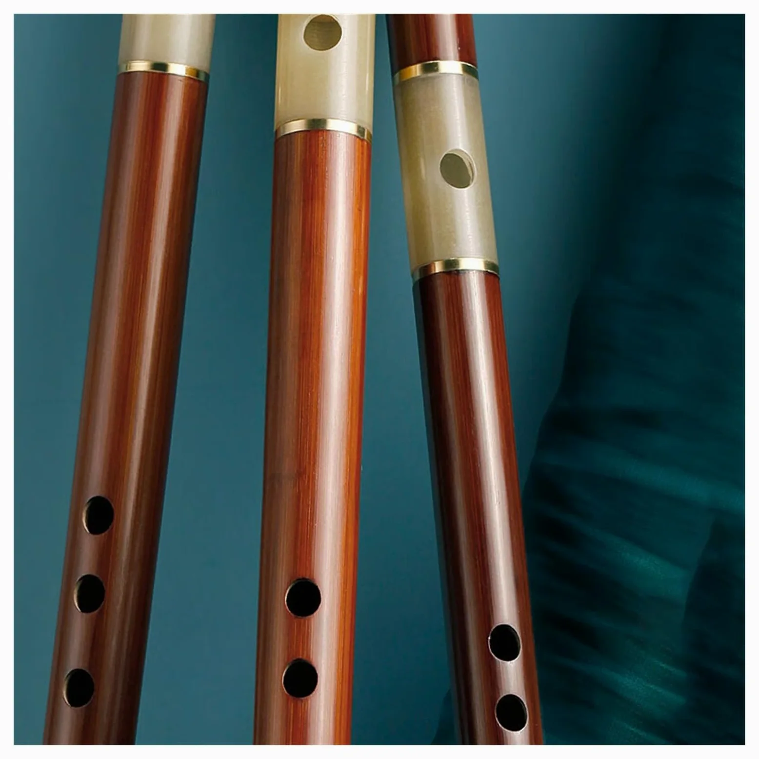 flauto di bambù Strumento piccolo flauto traverso flauto di bambù per principianti(E key)