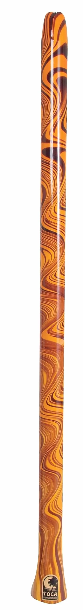 Grande TOCA PVC Didgeridoo 142,24 cm DIDG-DOS Orange Swirl