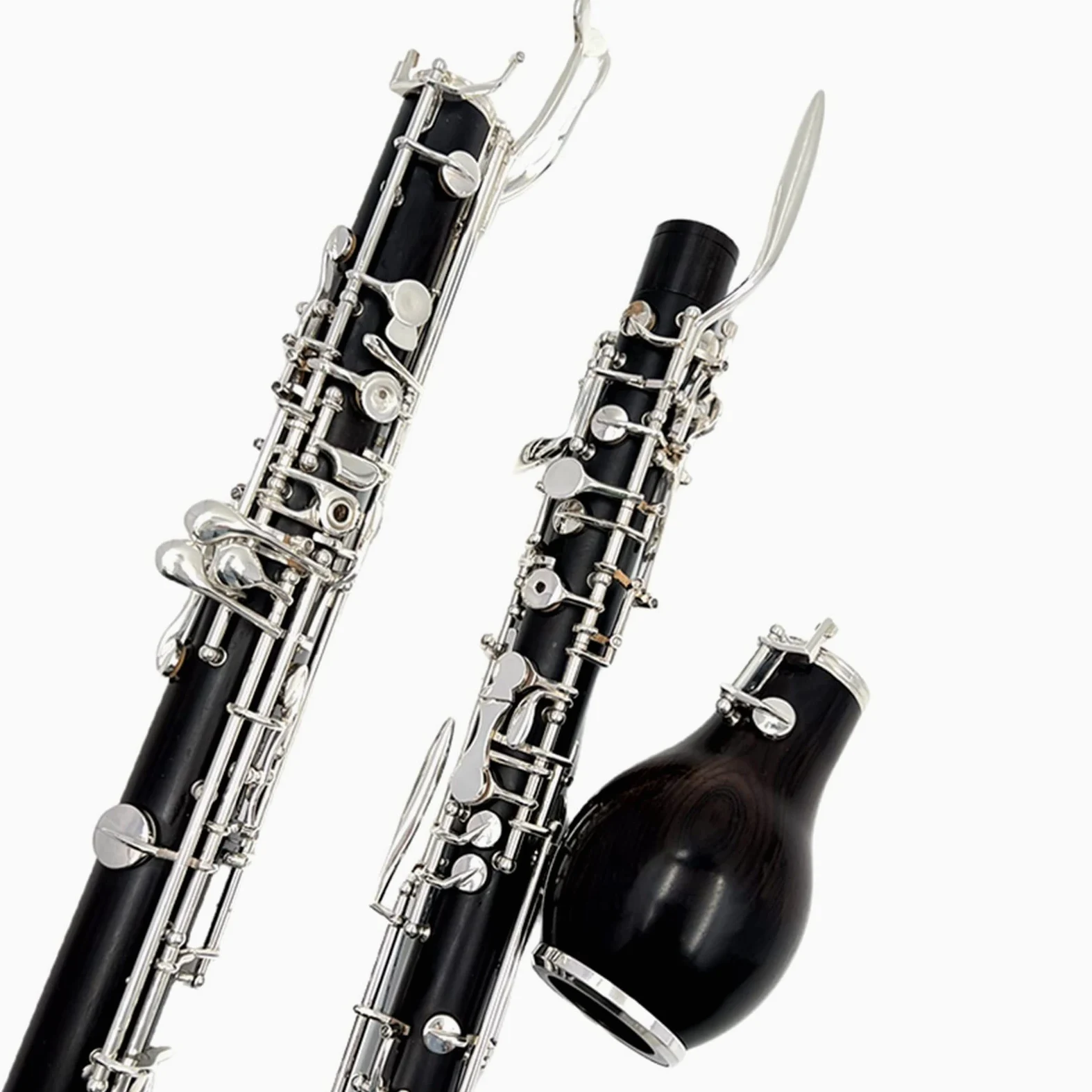 Ebano Indonesiano Classe A Chiave F Corno Inglese Contralto Oboe Legno Massiccio Chiavi Argentate Strumento A Fiato Oboe per Principianti