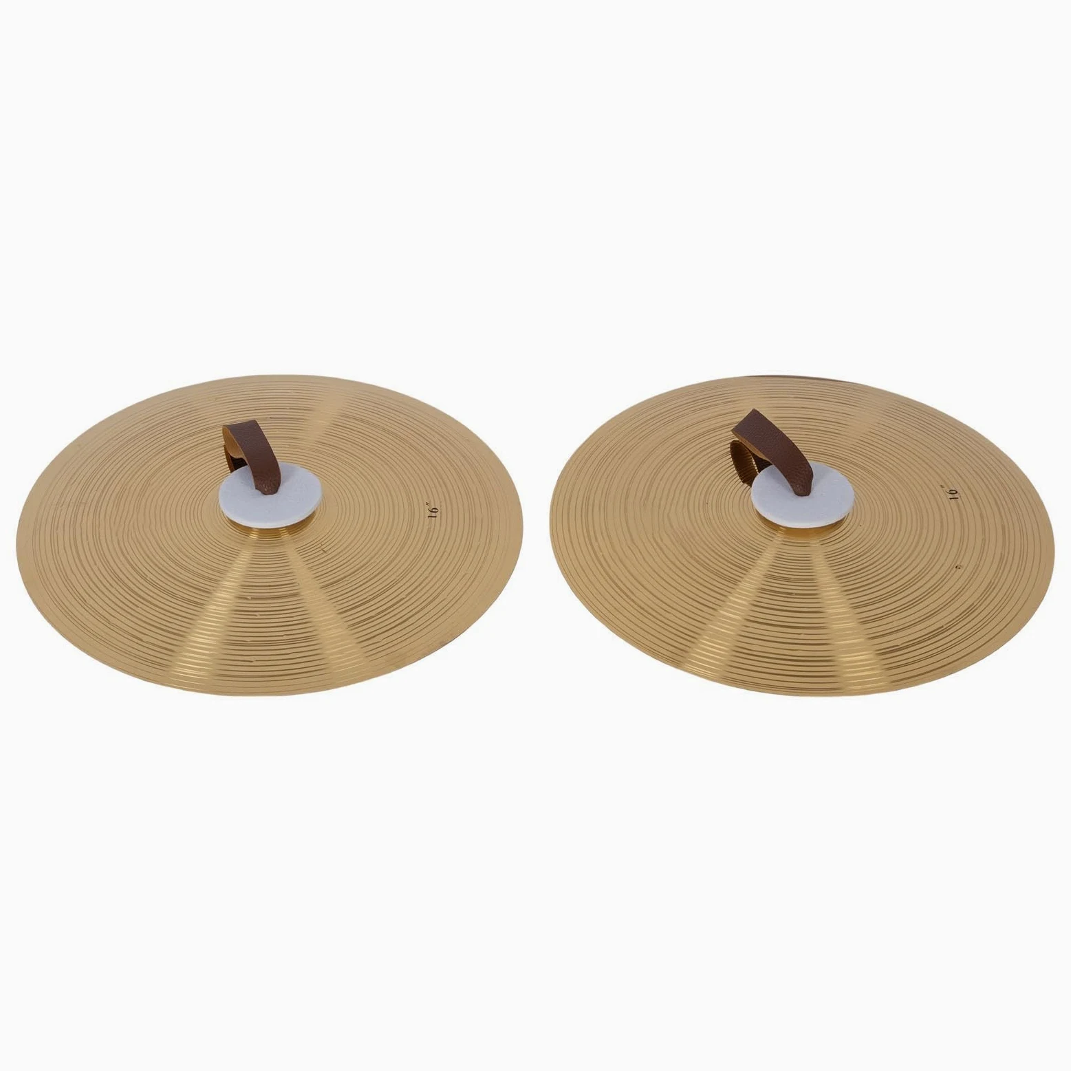 SEAFRONT Piatto da Mano da 16 Pollici, Strumento a Percussione in Lega, Suono Resistente Agli Urti per Performance di Banda, Adatto a Musicisti e Studenti