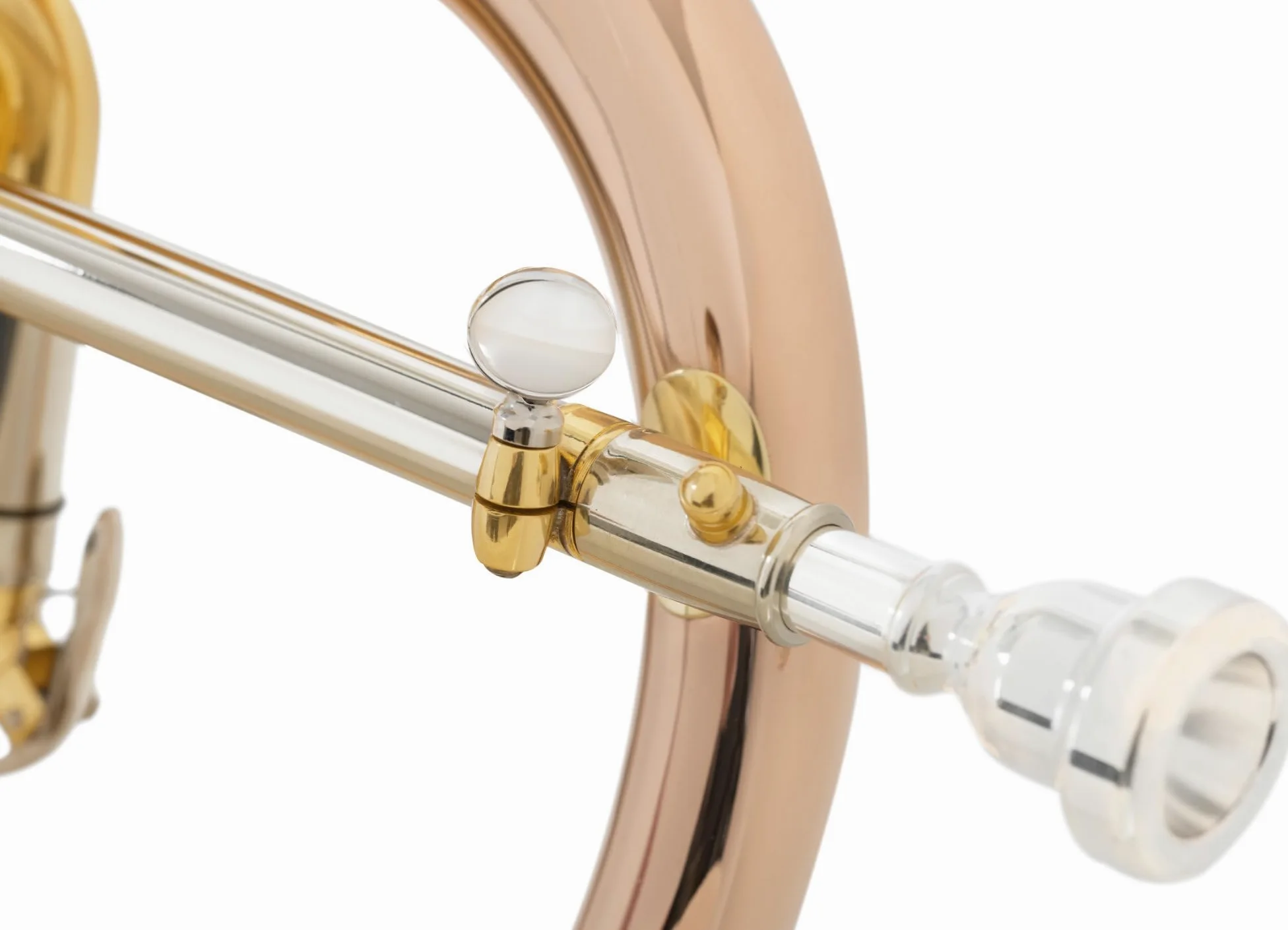 FH-60G Flicorno - in bronzo fosforoso - intonazione: Sib - diametro campana: 152 mm - incl. custodia leggera, bocchino Klier e accessori per la manutenzione - lucidato