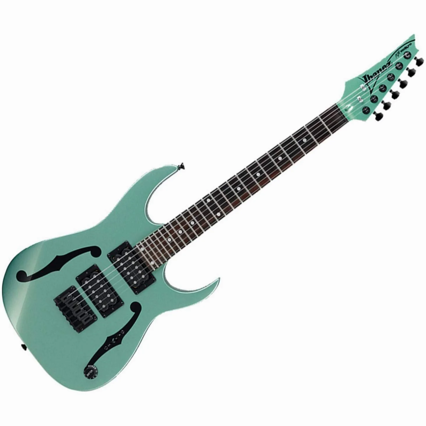 Ibanez Paul Gilbert PGMM21-MGN miKro Signature Metallic Light Green - Chitarra elettrica