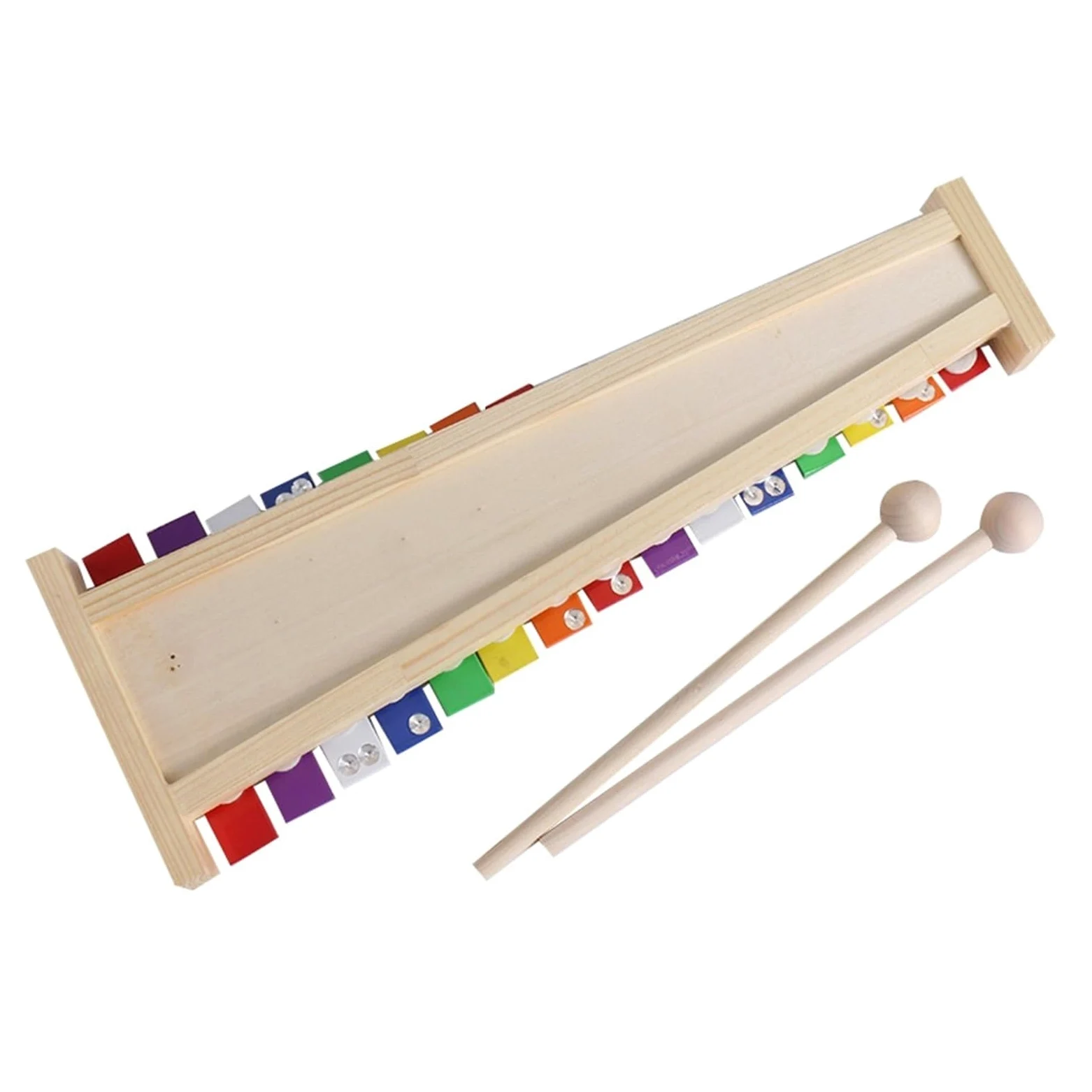 xilofono Strumento Musicale A Percussione Xilofono Battuto A Mano Con Piastra In Alluminio A 15 Toni