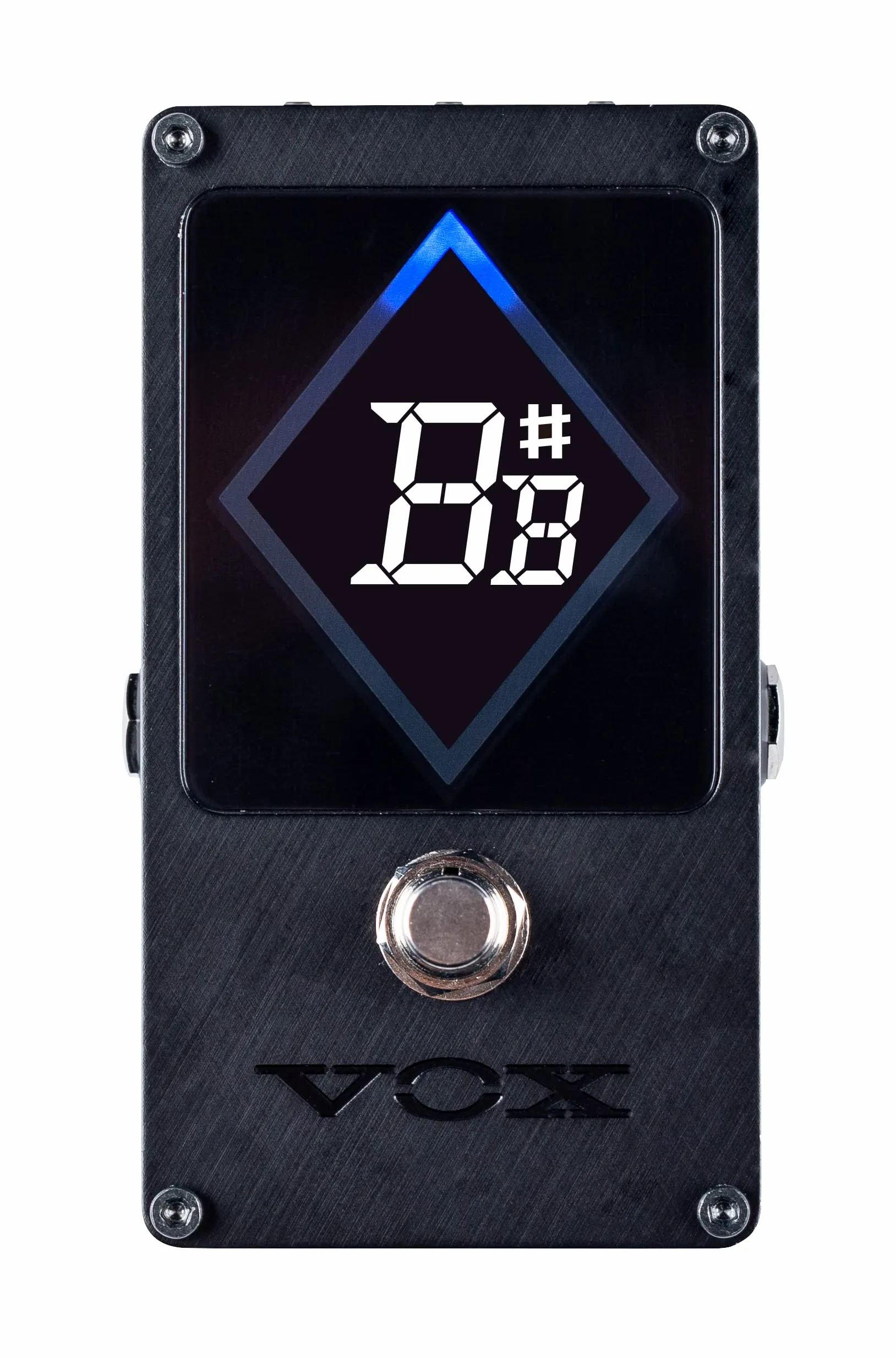 VOX - VXT-1 ACCORDATORE A PEDALE, Accordatore Con Ampio Display Modalità Strobo, Diamante e Verticale, precisione di circa 0.02 centesimi,Colore Nero.